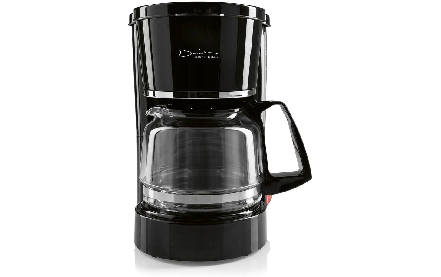 Barista Filterkaffeemaschine – 6 Tassen, 0,6 l, Warmhaltefunktion, Schwarz