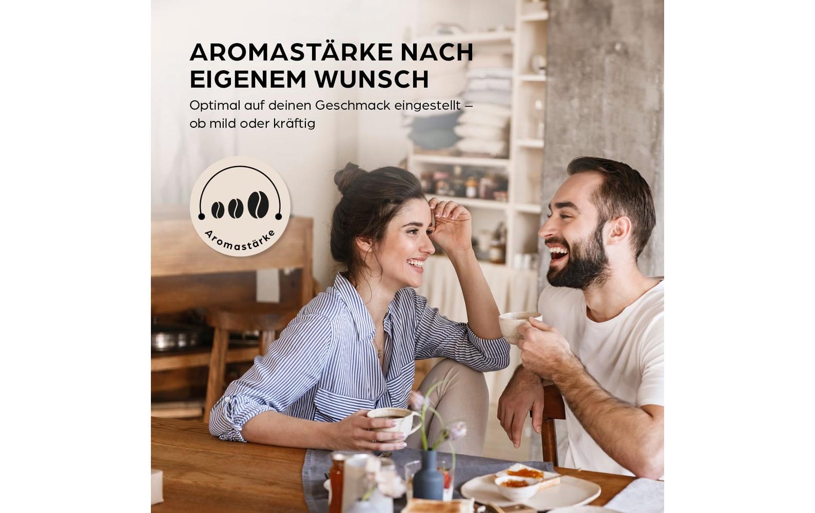 Barista Filterkaffeemaschine – 12 Tassen, 1,5 l, Timer, schwarz