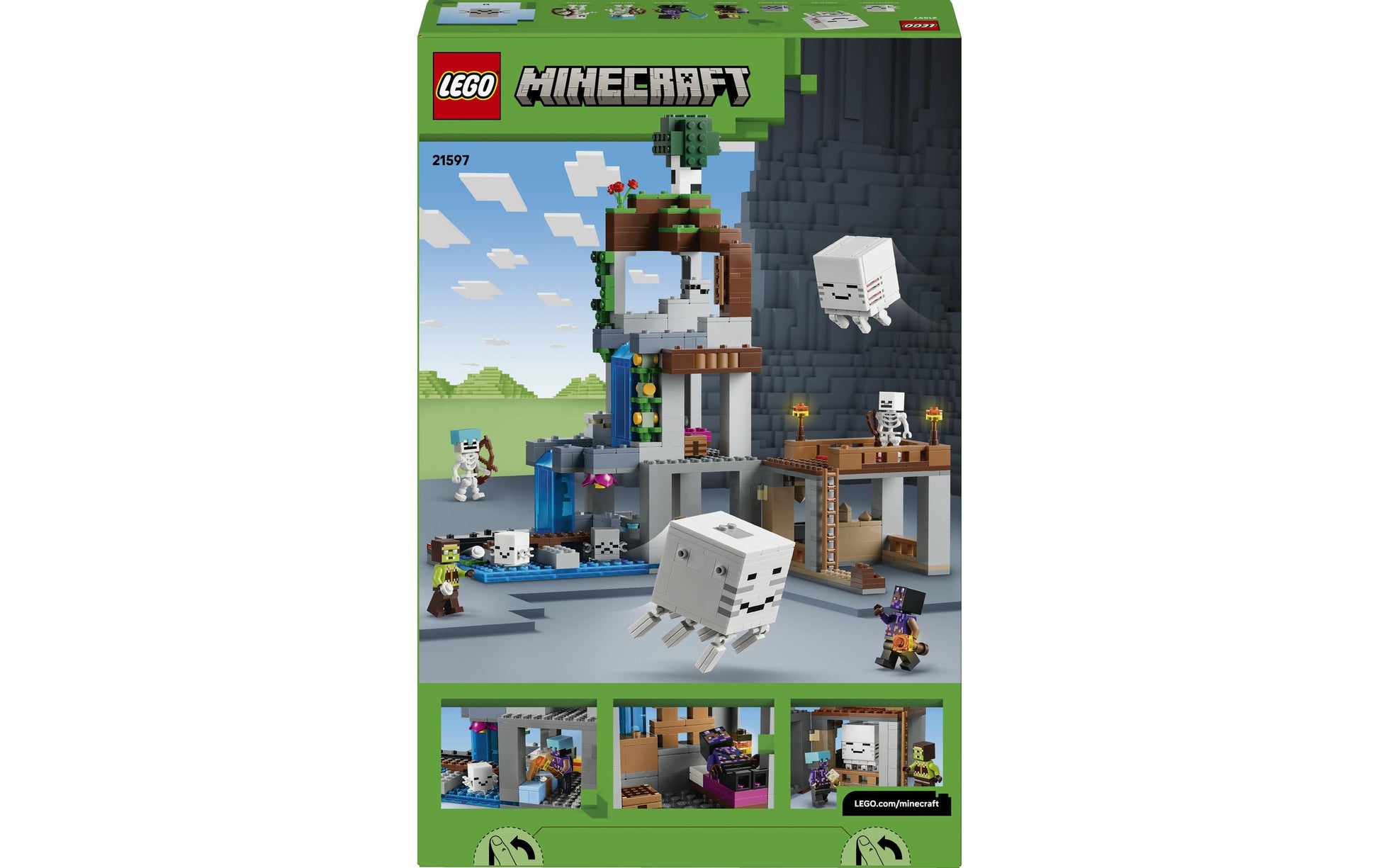 LEGO Ghast-Station Bauset – Minecraft – 754-teilig – 43,2 × 7,2 × 28,2 cm – ab 9 Jahren