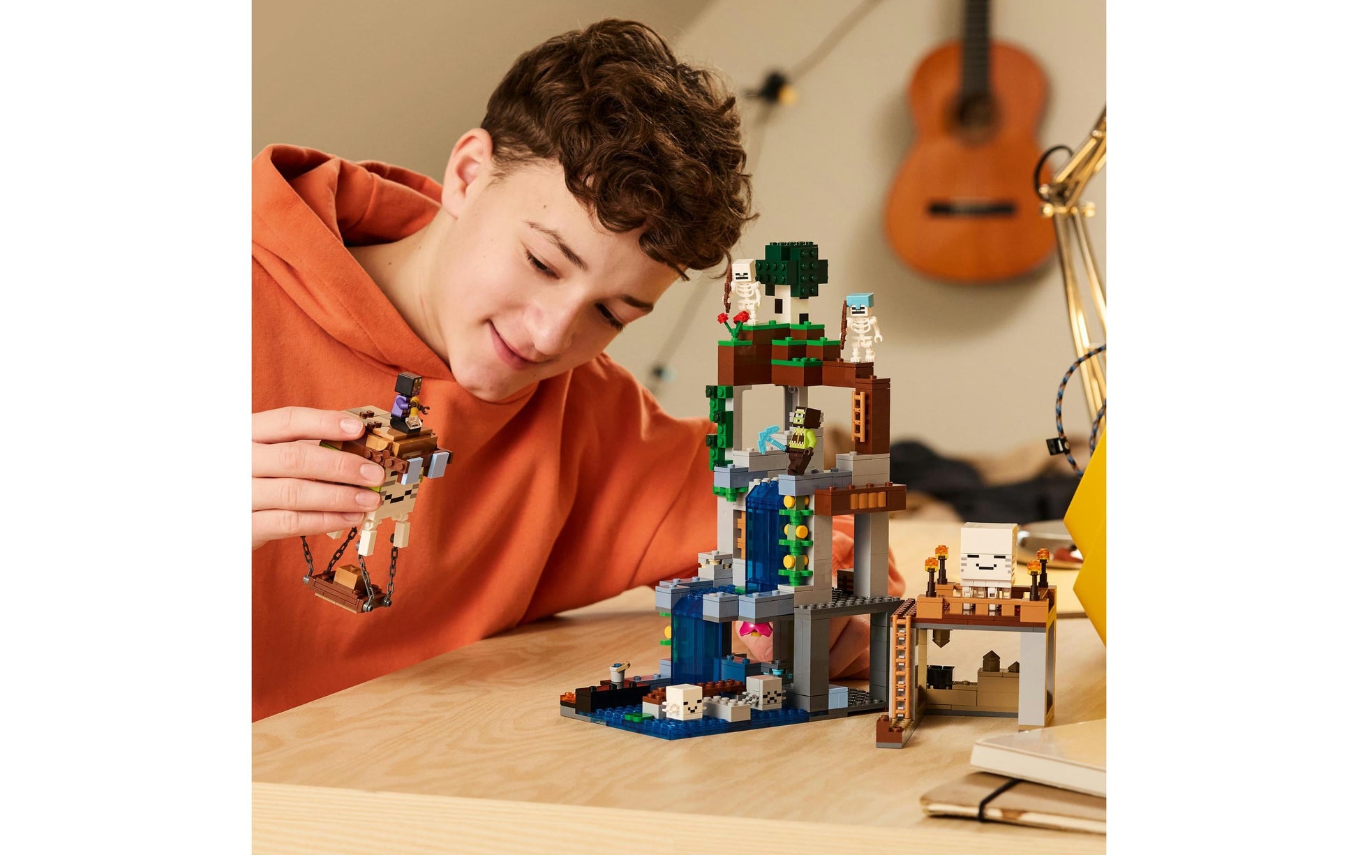 LEGO Ghast-Station Bauset – Minecraft – 754-teilig – 43,2 × 7,2 × 28,2 cm – ab 9 Jahren