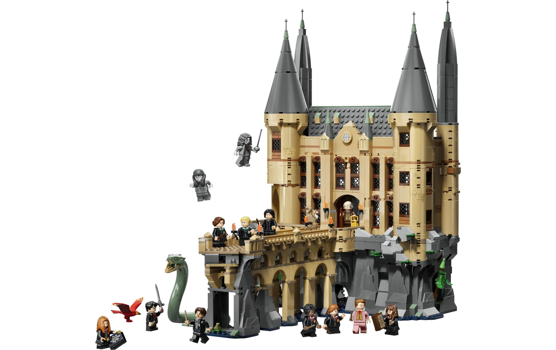 LEGO Schloss Hogwarts Ostflügel Bauset – Wizarding World – 2164-teilig – 55,5 × 11,8 × 37,8 cm – ab 10 J.