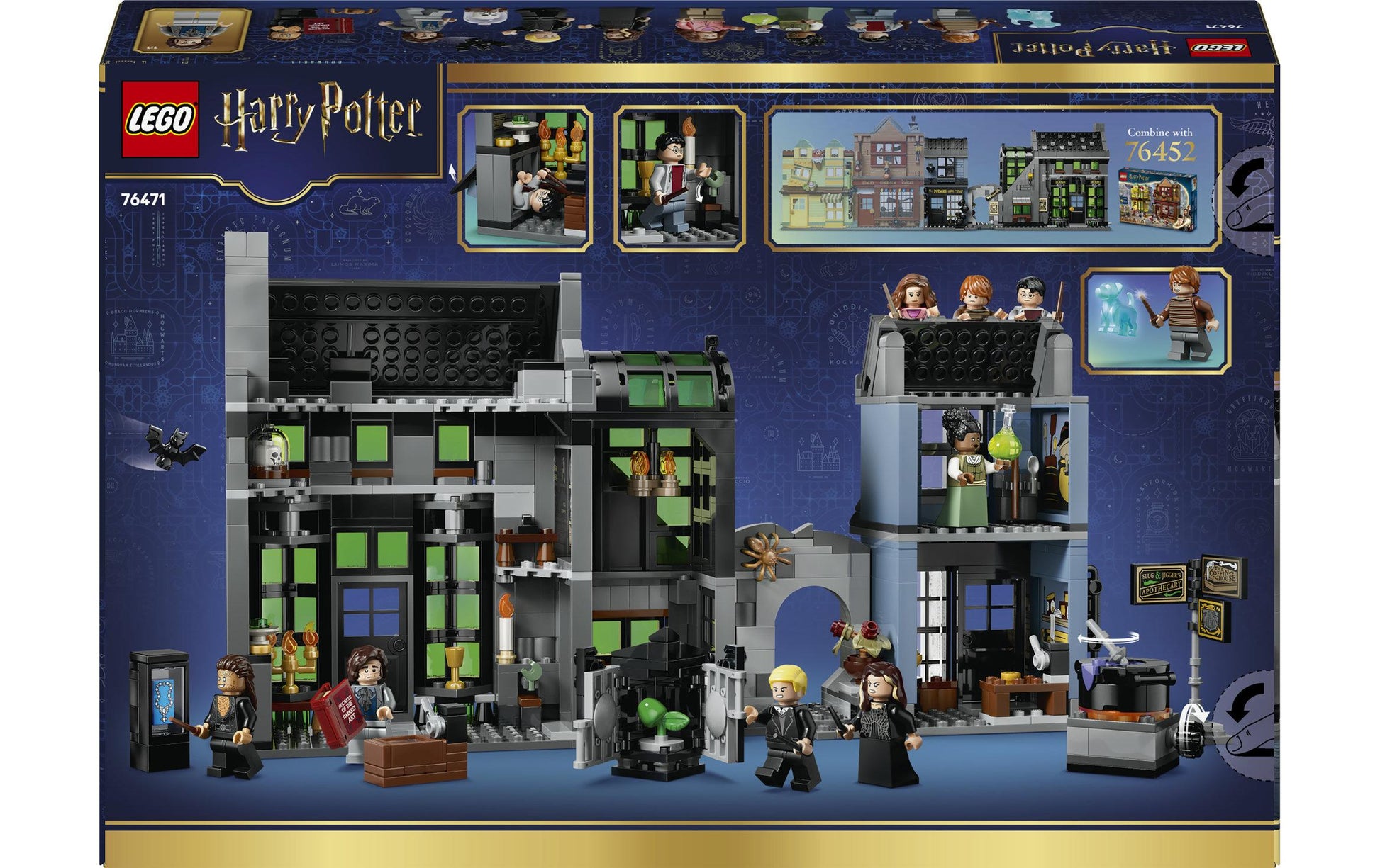 LEGO 3D Puzzle Zaubererläden in der Winkelgasse – 788 Teile – 26,2 × 7,1 × 38,2 cm – ab 8 Jahren