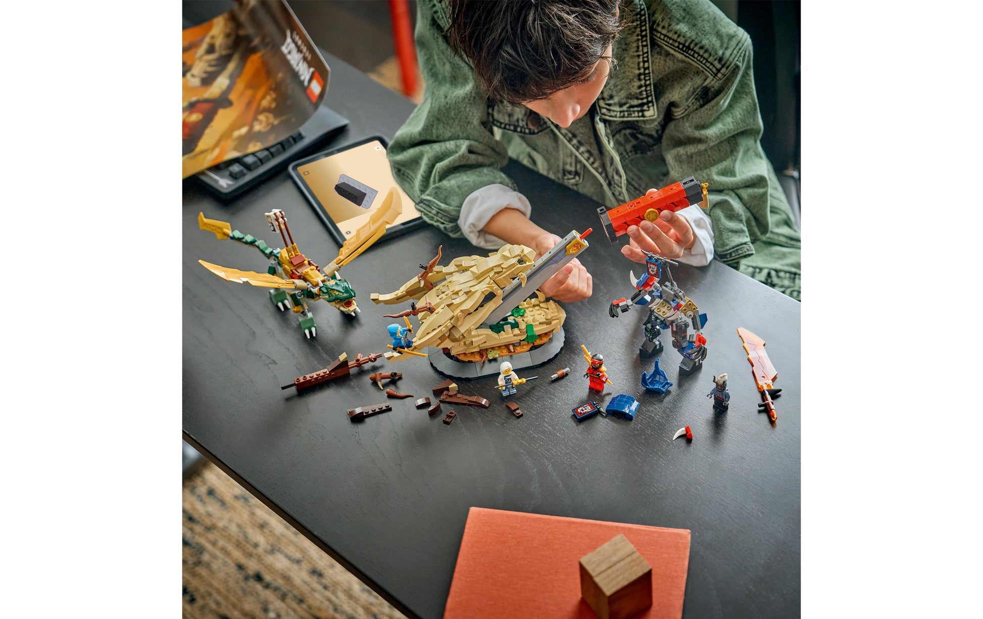 LEGO Ninjago Showdown auf der Drachenklinge Set – 1016-teilig – 28,2 × 7,2 × 43,2 cm – ab 9 Jahren