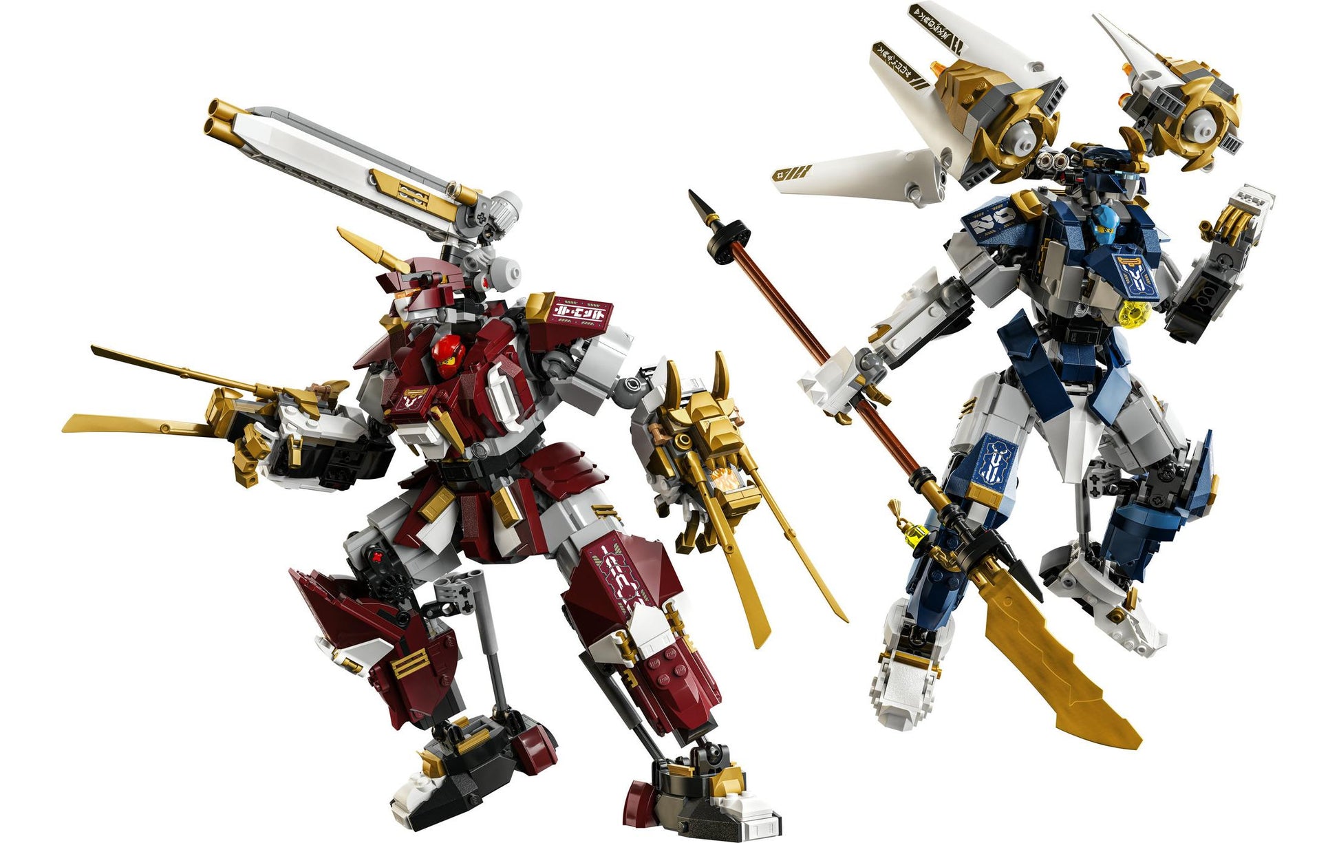 LEGO Das Zwillings-Titanmechs Bauset – Ninjago – 1707-teilig – 37,8 × 9,4 × 48 cm – ab 12 J.