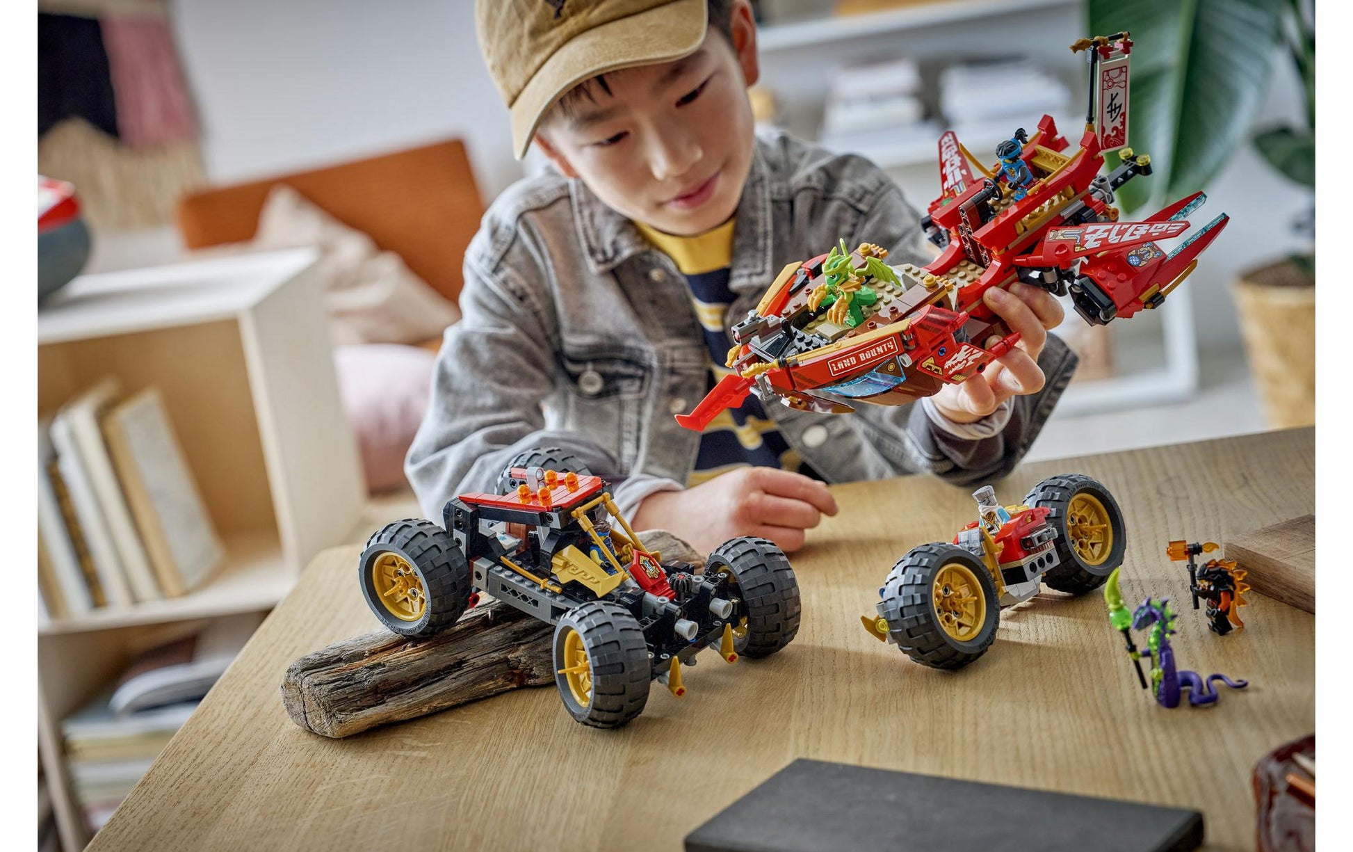 LEGO Ninjago Wüstensegler Bauset – 1214-teilig – 35,4 × 9,4 × 37,8 cm – ab 9 Jahren