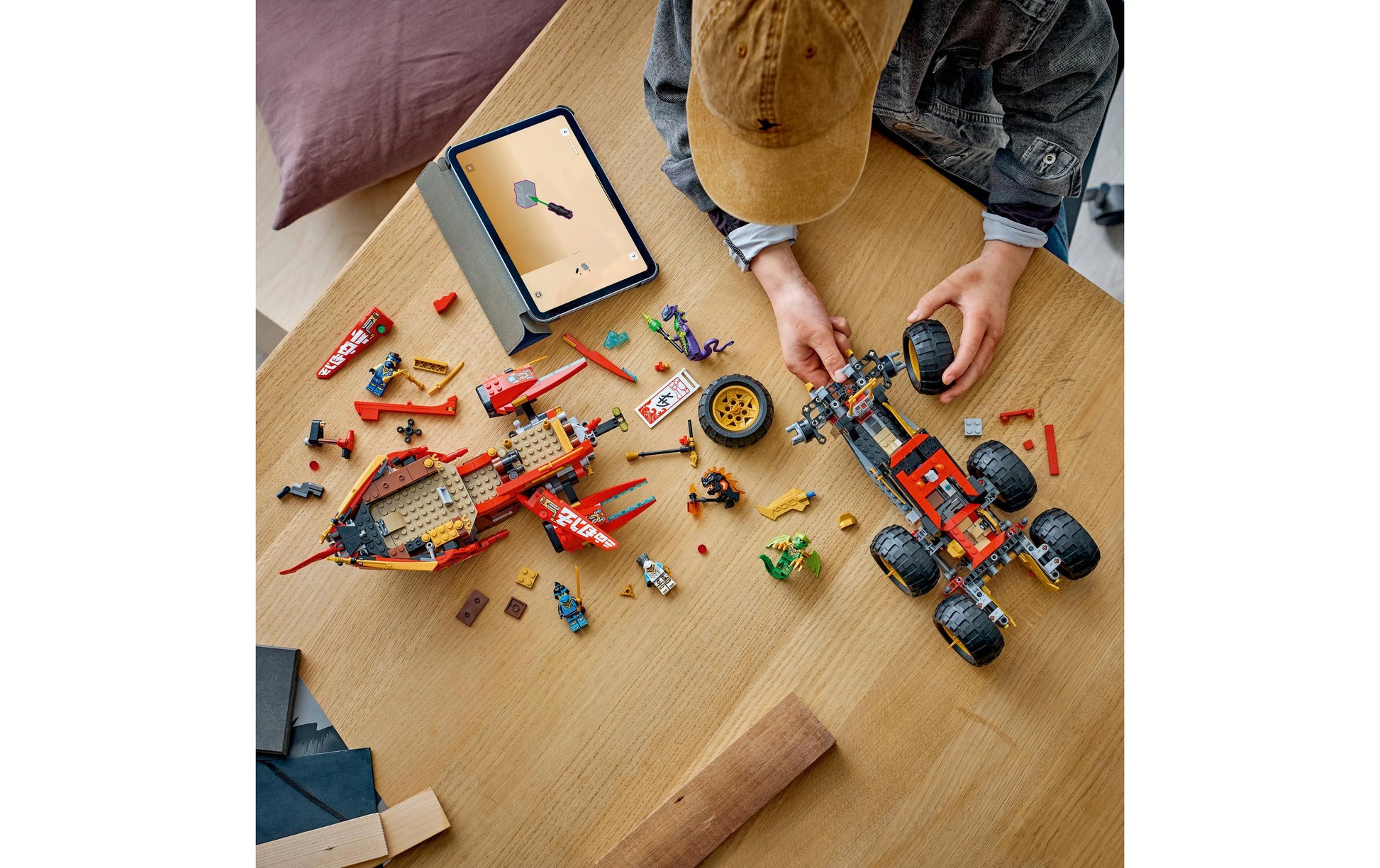 LEGO Ninjago Wüstensegler Bauset – 1214-teilig – 35,4 × 9,4 × 37,8 cm – ab 9 Jahren