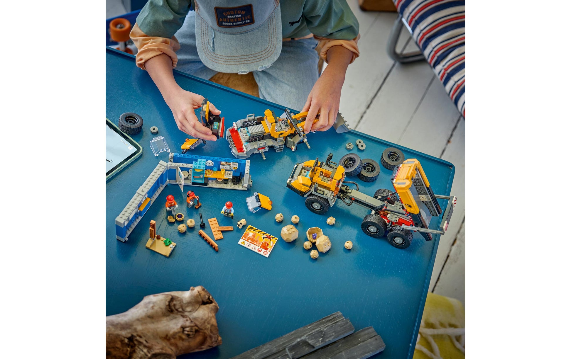 LEGO City Baukasten Kipplaster und Schaufellader – 1132-teilig – 28,2 × 11,8 × 54 cm – ab 8 J.
