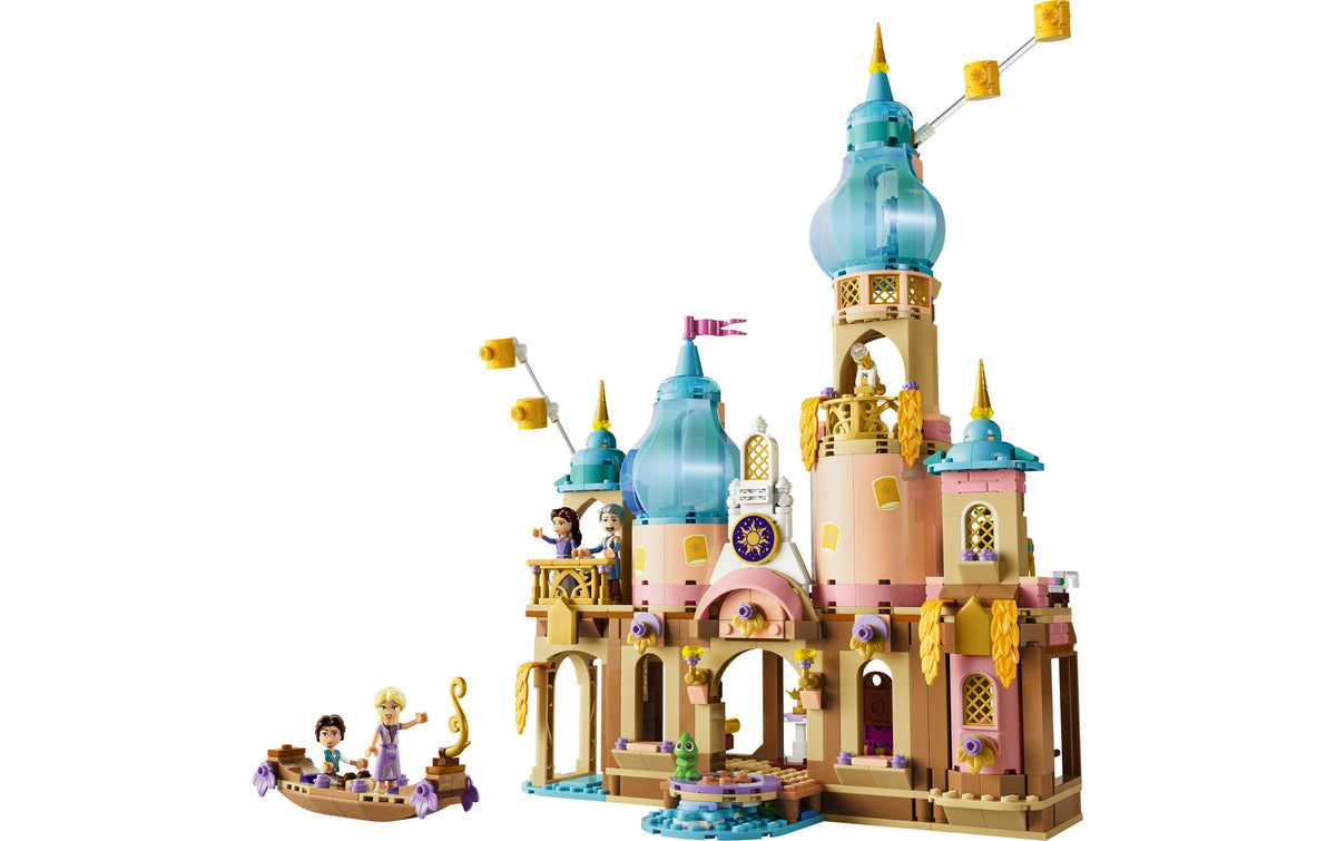 LEGO Disney Princess Rapunzels Schloss 3D-Puzzle – 676-teilig – 35,4 × 9,4 × 37,8 cm – ab 6 J.