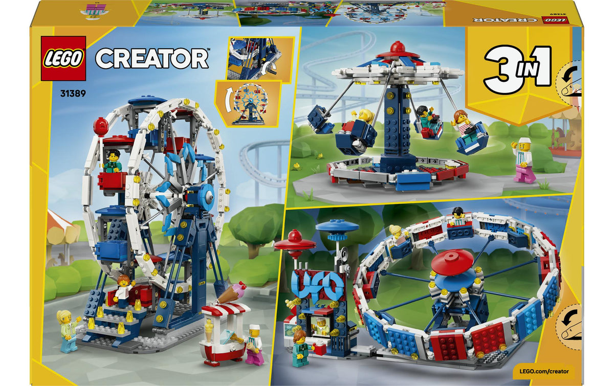 LEGO Creator 3in1 Legendäres Riesenrad 3D-Puzzle – 916 Teile – 28,2×7,2×43,2 cm – ab 8 Jahren