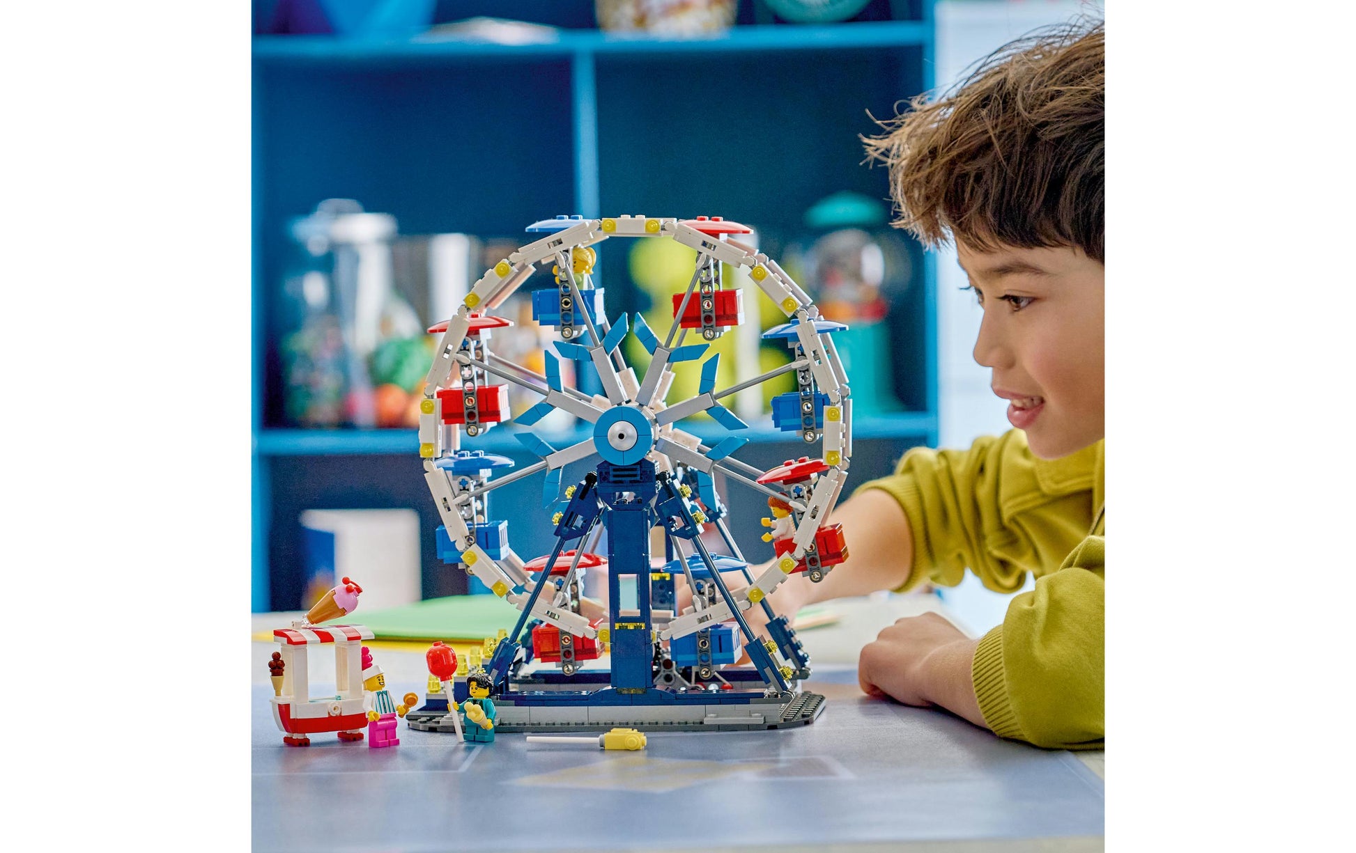 LEGO Creator 3in1 Legendäres Riesenrad 3D-Puzzle – 916 Teile – 28,2×7,2×43,2 cm – ab 8 Jahren