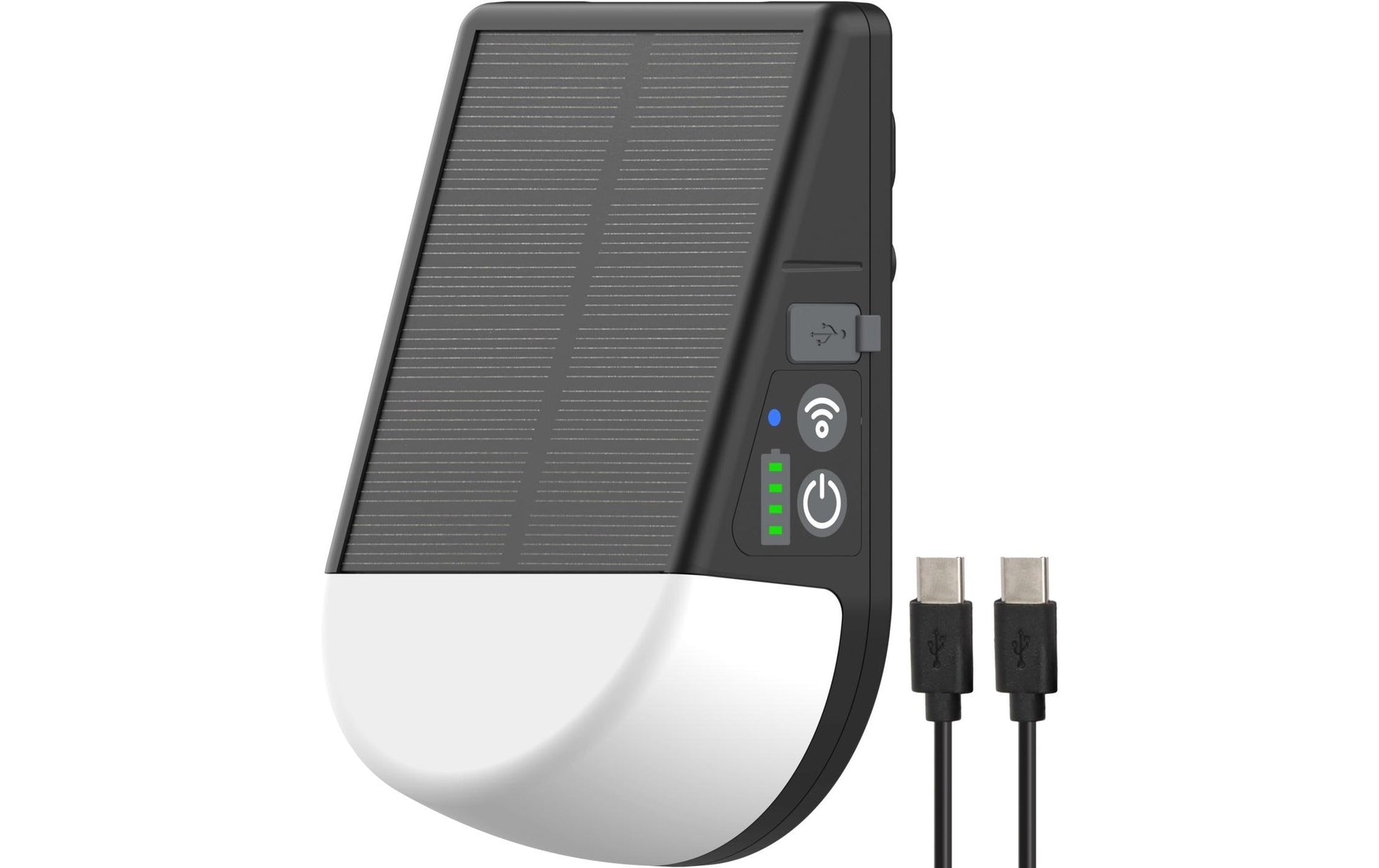Brennenstuhl Tischleuchte Aussen – 15,2 cm, 250 lm – IP54 – Akkubetrieb, USB-C, 20 h, 2’500 mAh – Kunststoff