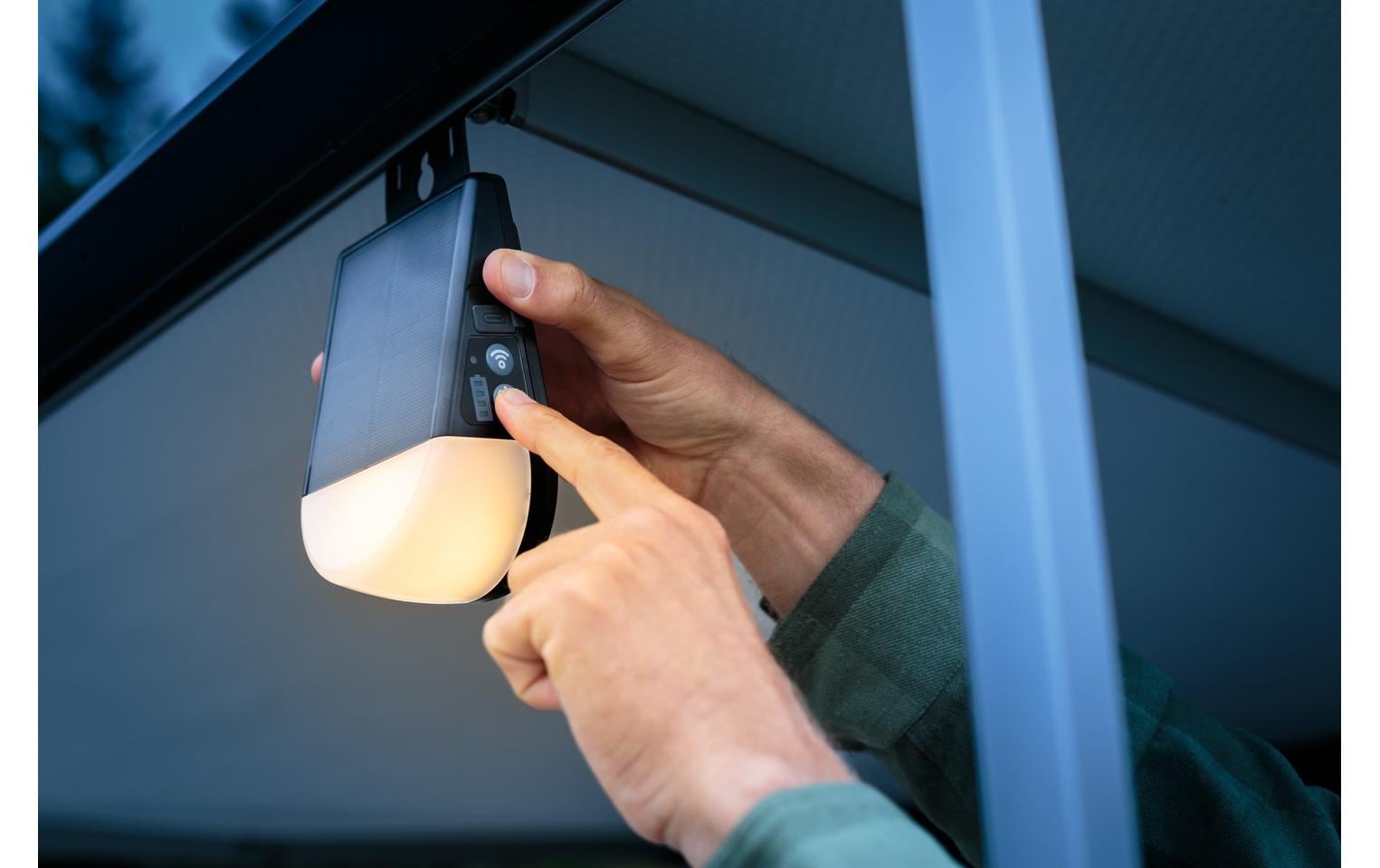 Brennenstuhl Tischleuchte Aussen – 15,2 cm, 250 lm – IP54 – Akkubetrieb, USB-C, 20 h, 2’500 mAh – Kunststoff