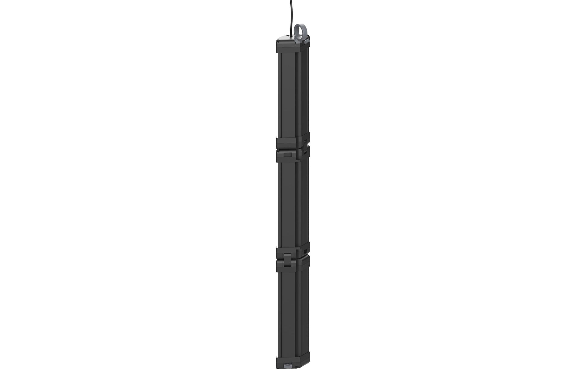 Brennenstuhl Vorzeltleuchte – 550 lm – IP54 – Batteriebetrieb – 3 Helligkeitsstufen – Schwarz – Kunststoff