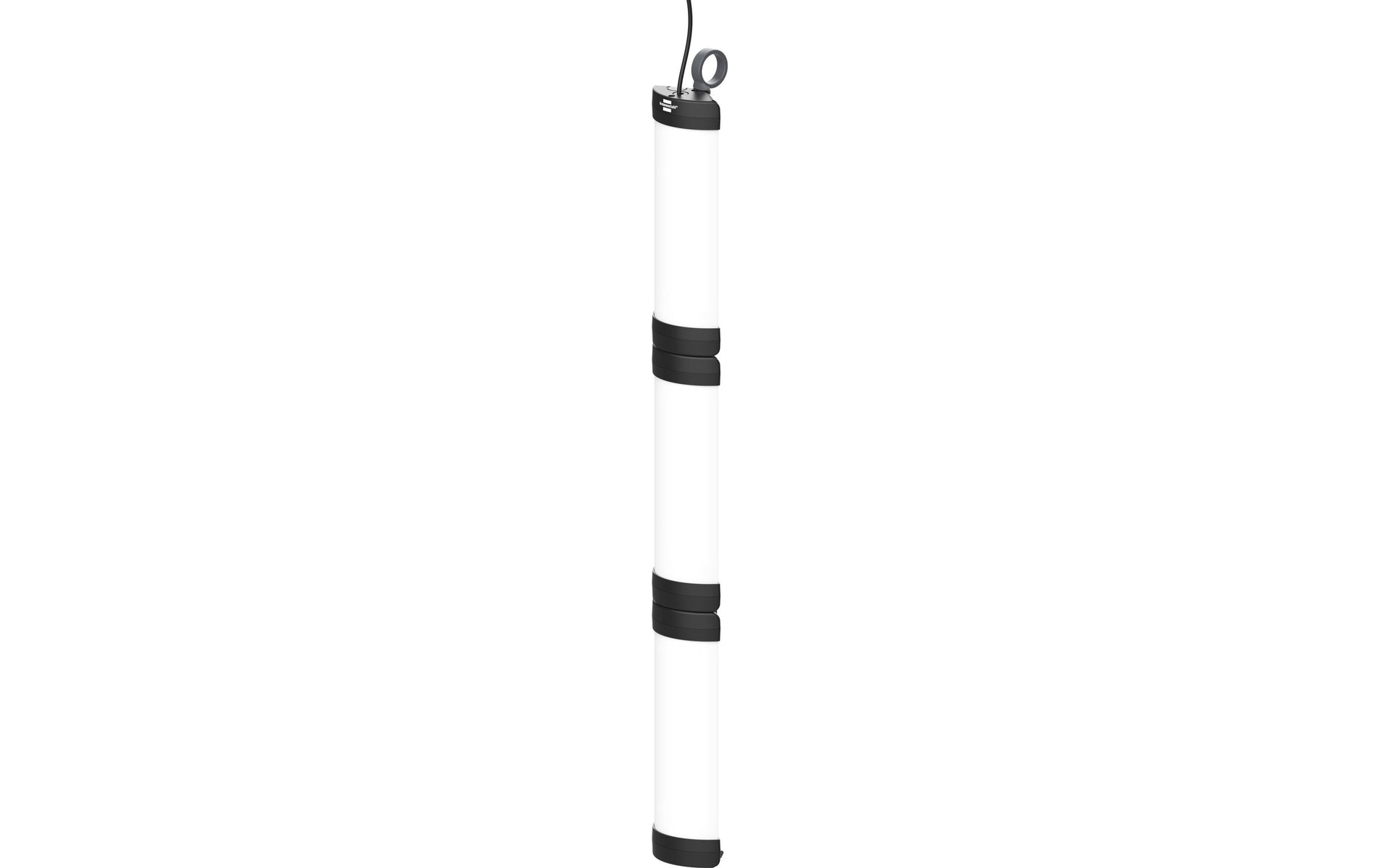 Brennenstuhl Vorzeltleuchte – 550 lm – IP54 – Batteriebetrieb – 3 Helligkeitsstufen – Schwarz – Kunststoff