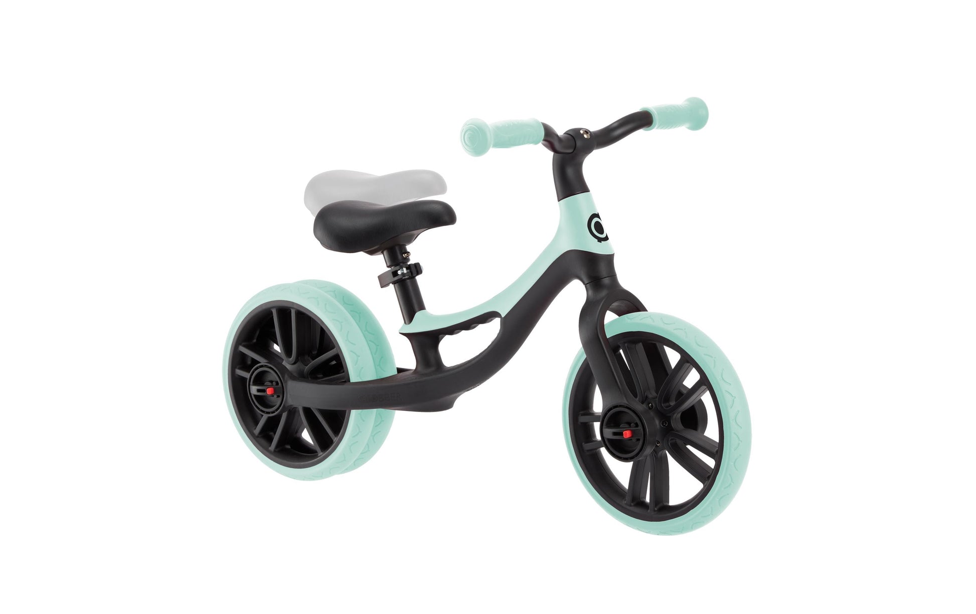 Globber GO Bike Elite Duo Laufrad – Ø 10" – ab 1 Jahr – 20 kg, höhenverstellbar – Mint/Schwarz
