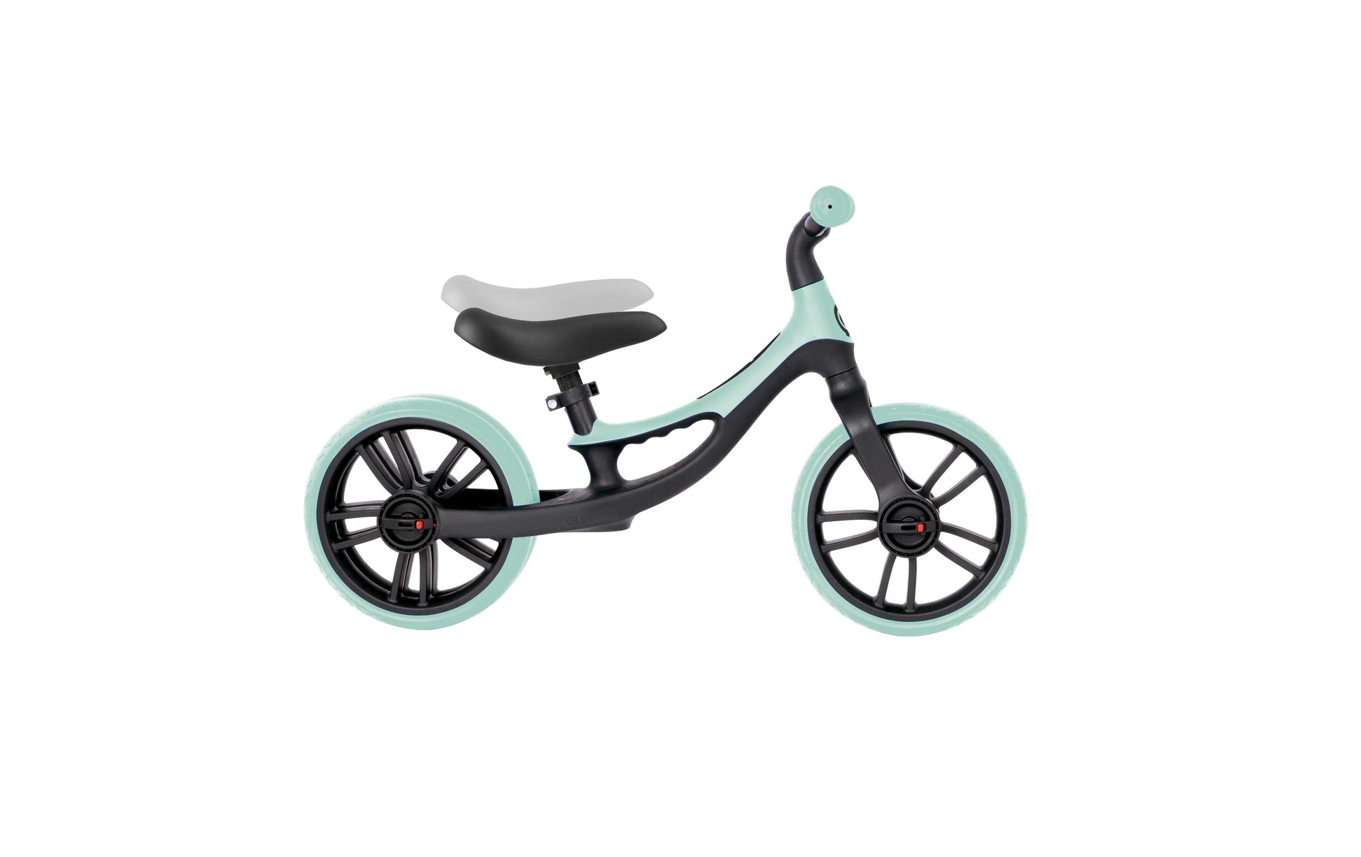 Globber GO Bike Elite Duo Laufrad – Ø 10" – ab 1 Jahr – 20 kg, höhenverstellbar – Mint/Schwarz