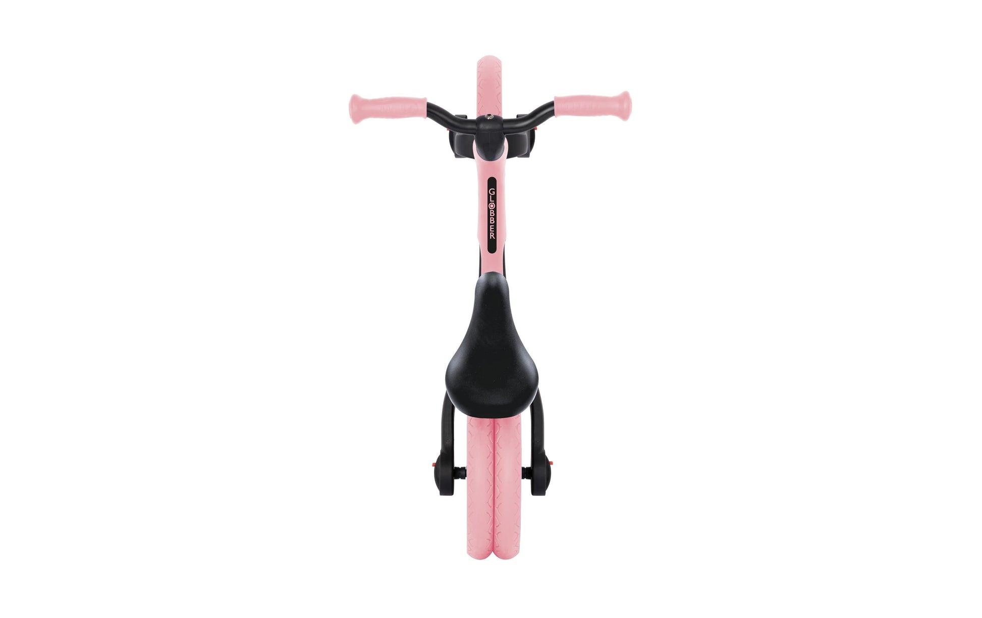 Globber GO Bike Elite Duo Laufrad – Ø 10" – ab 1 Jahr – bis 20 kg – Recycling-Kunststoff, rosa/schwarz