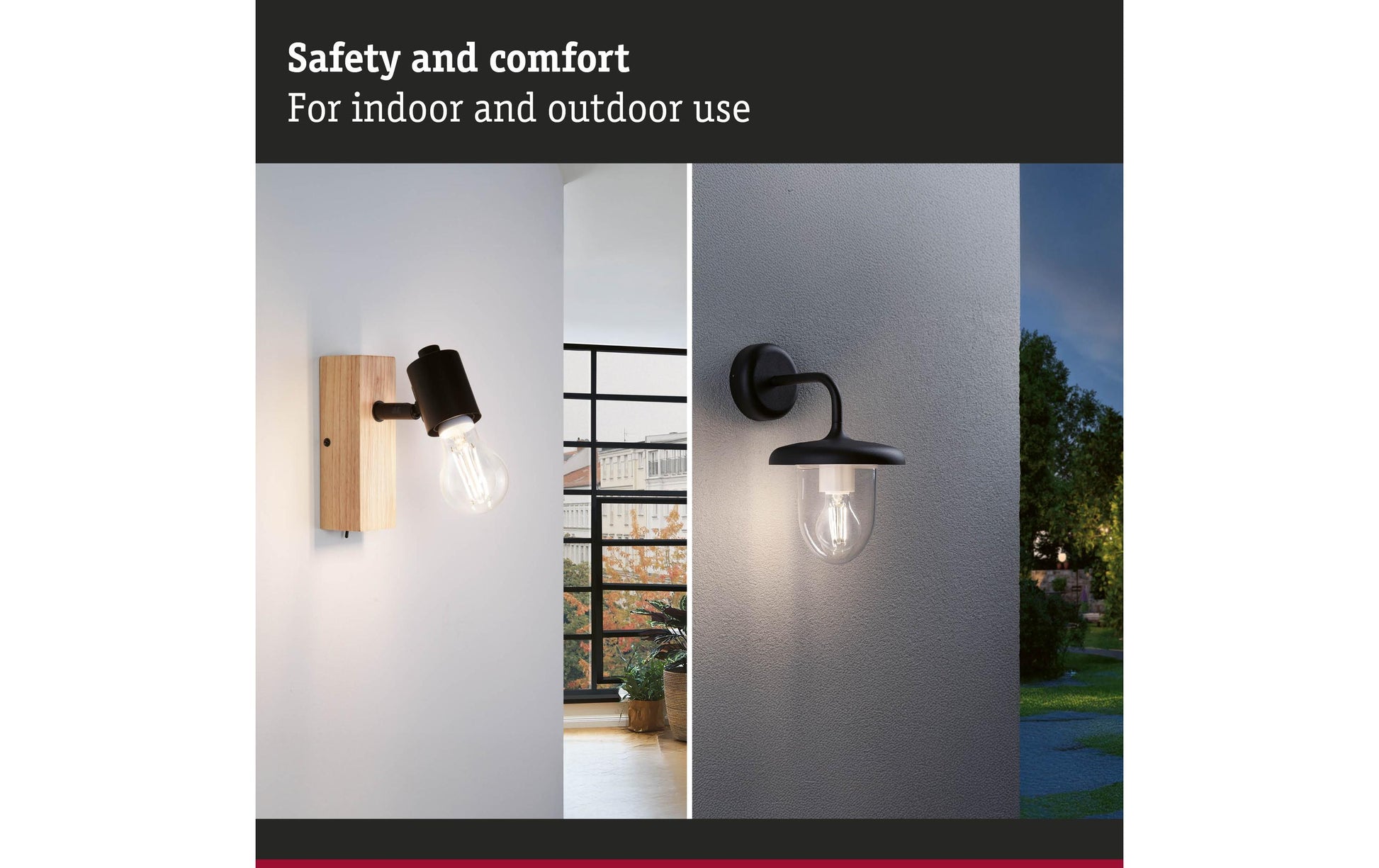 Paulmann LED-Leuchtmittel E27 A60 – 806 lm, 7 W, Warmweiss 2700 K – IP20 – 1 Stk., Transparent, Glas