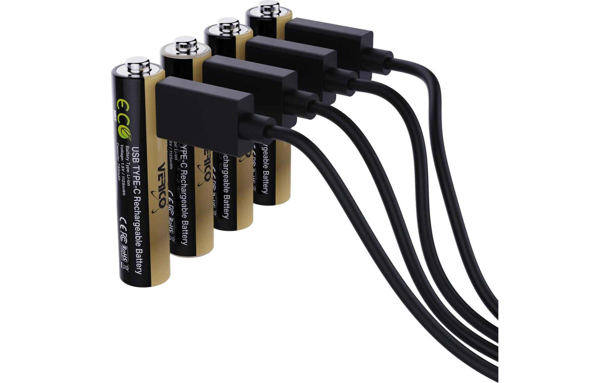 Verico AAA Akku – Li-Ion, 750 mAh, 1,5 V