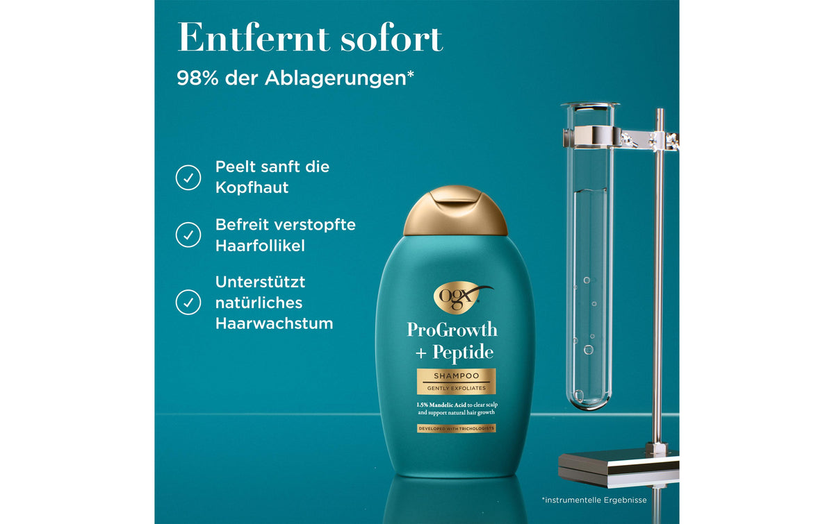 OGX Haarshampoo ProGrowth Peptide – 385 ml