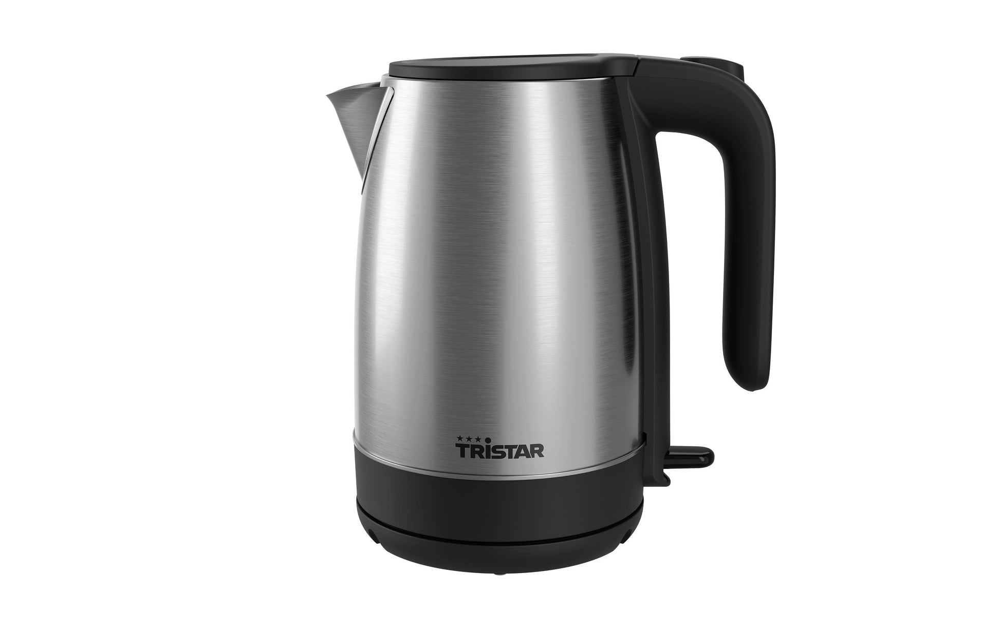 Tristar Wasserkocher WK-1348 – 1,7 l, Edelstahl, 2200 W, 360°-Sockel