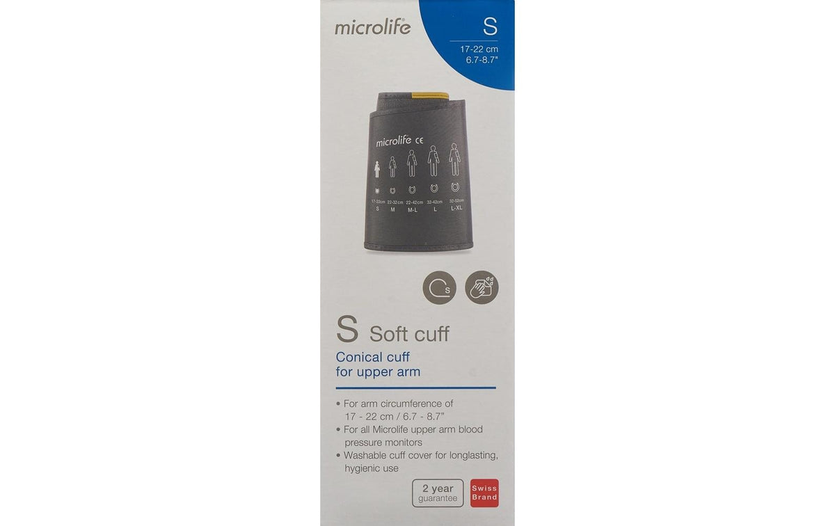 Microlife Blutdruckmanschette 3G – Gr. S (17–22 cm) – für BP-A & BP-B-Serie