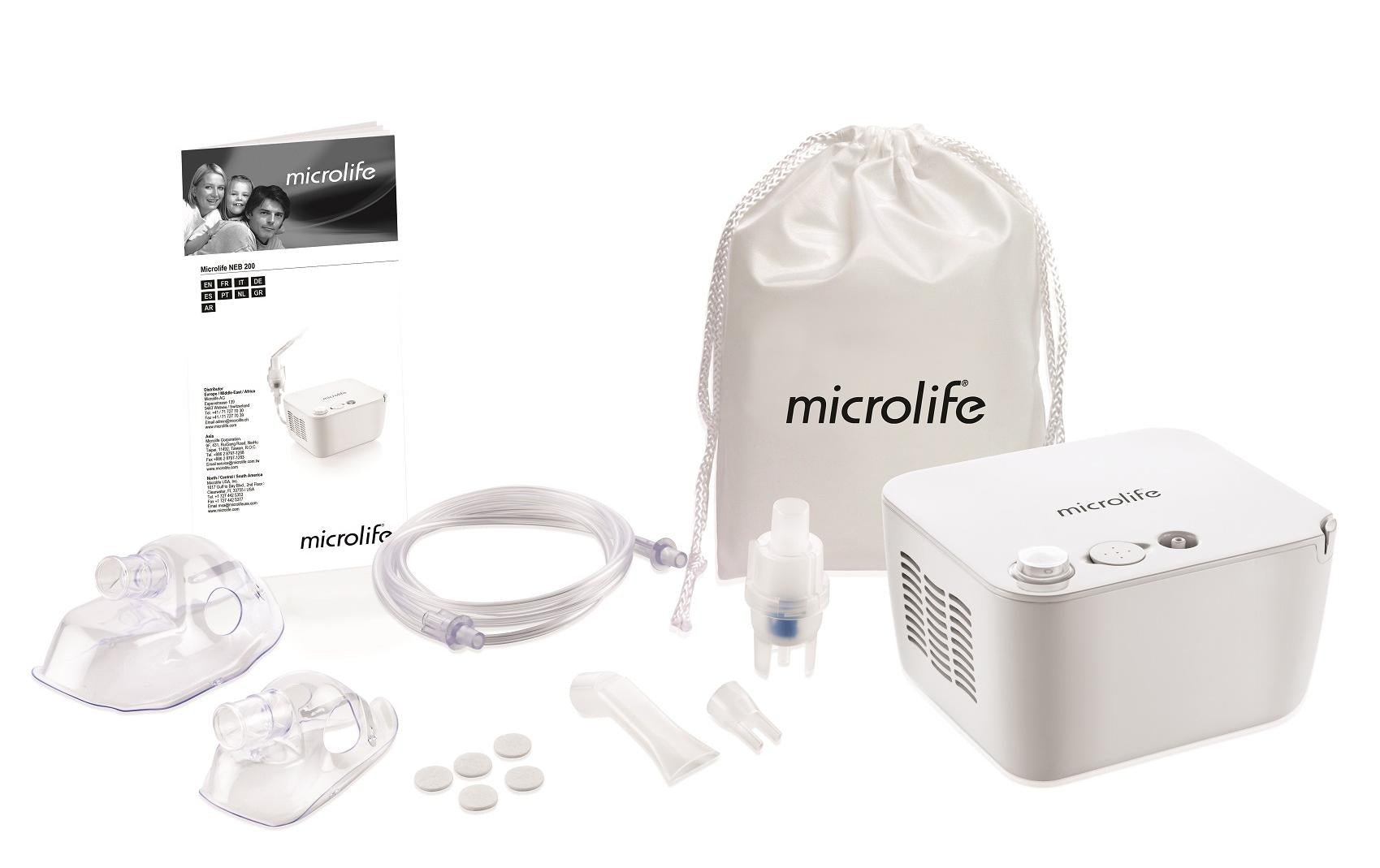 Microlife Inhalator NEB 200 Fast & Easy – Netzbetrieb – Kunststoff