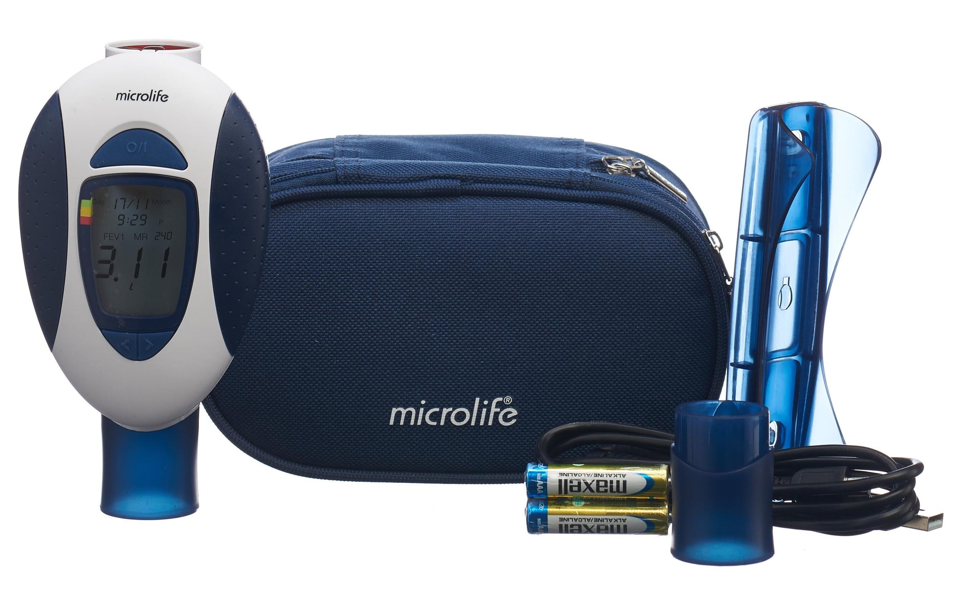 Microlife PF100 – Peak-Flow-Meter – PC-Analyse per USB-Kabel