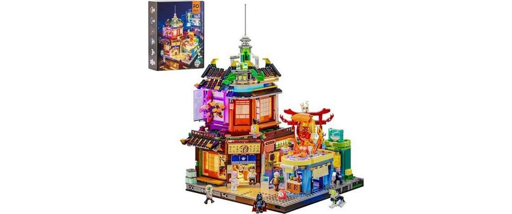 Lumibricks 3D Puzzle Izakaya – 1987 Teile – 32 × 13 × 42 cm – ab 8 Jahren – Kunststoff – Mehrfarbig