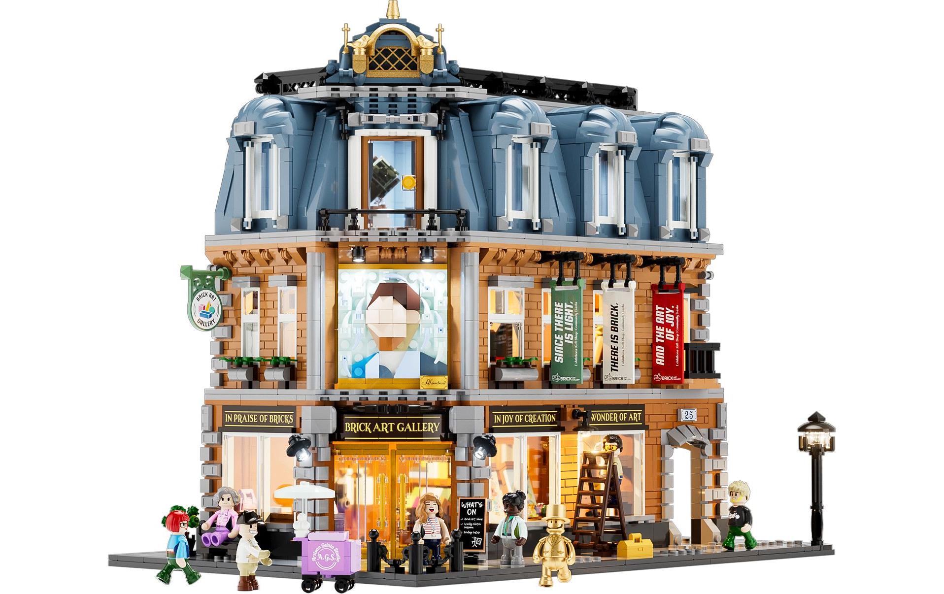 Lumibricks 3D Puzzle Galerie – 3400 Teile – Kunststoff – 33 × 17 × 43 cm – ab 8 Jahren