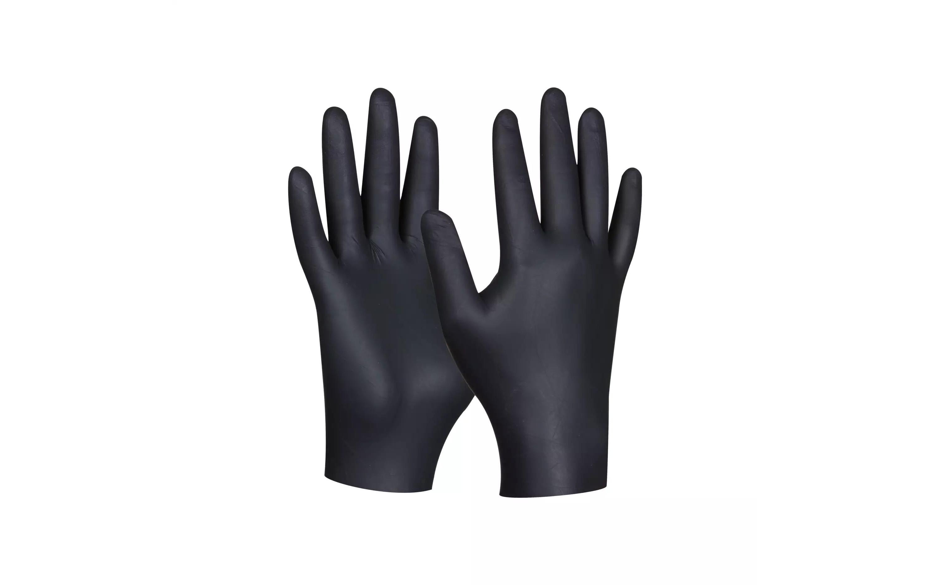 Gebol Einweghandschuhe Nitril, Ultra Strong – S, 80 Stück – Schwarz, Reissfest, Ölabweisend