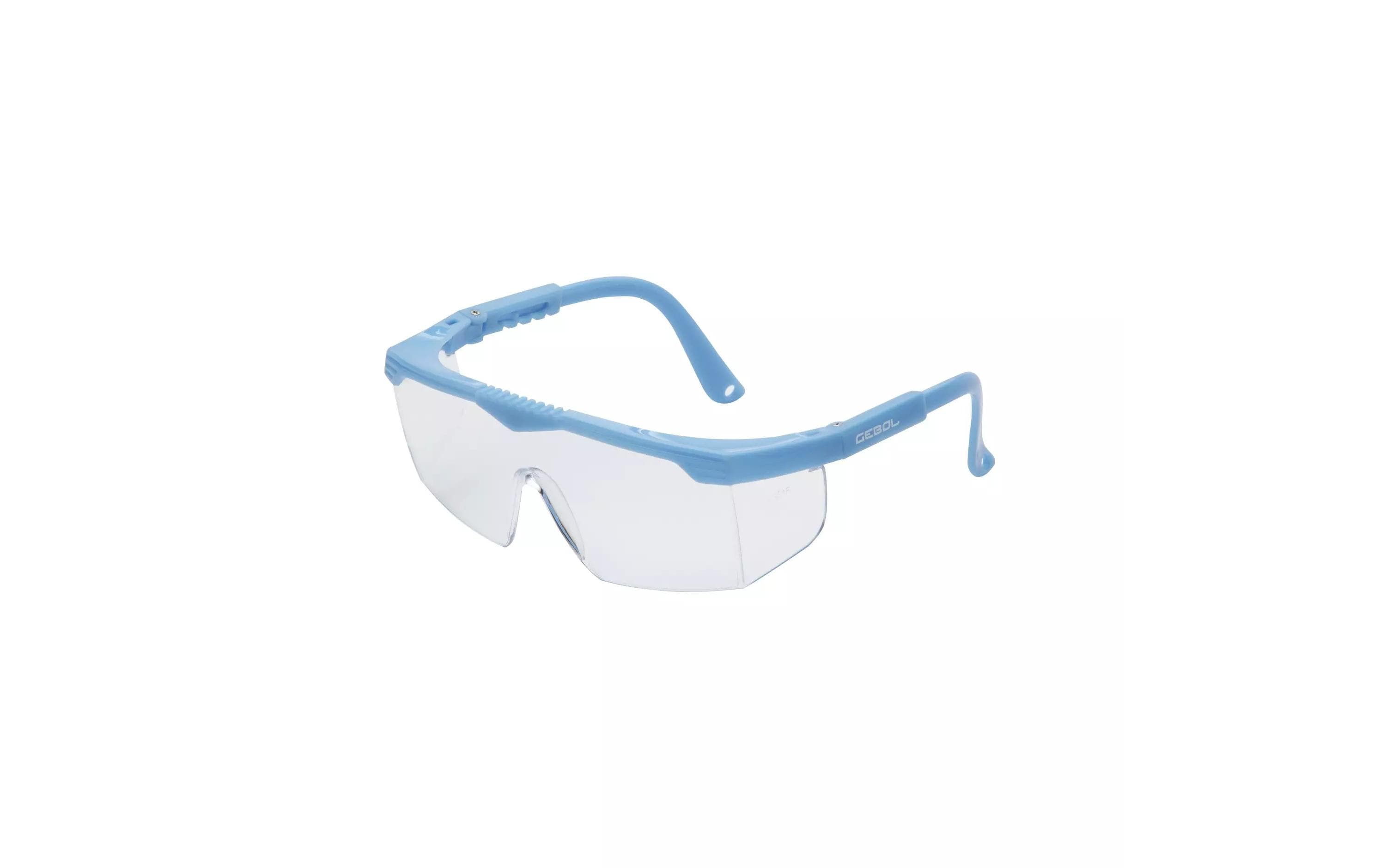 Gebol Schutzbrille Safety Kids – klar, kratzfest, blau