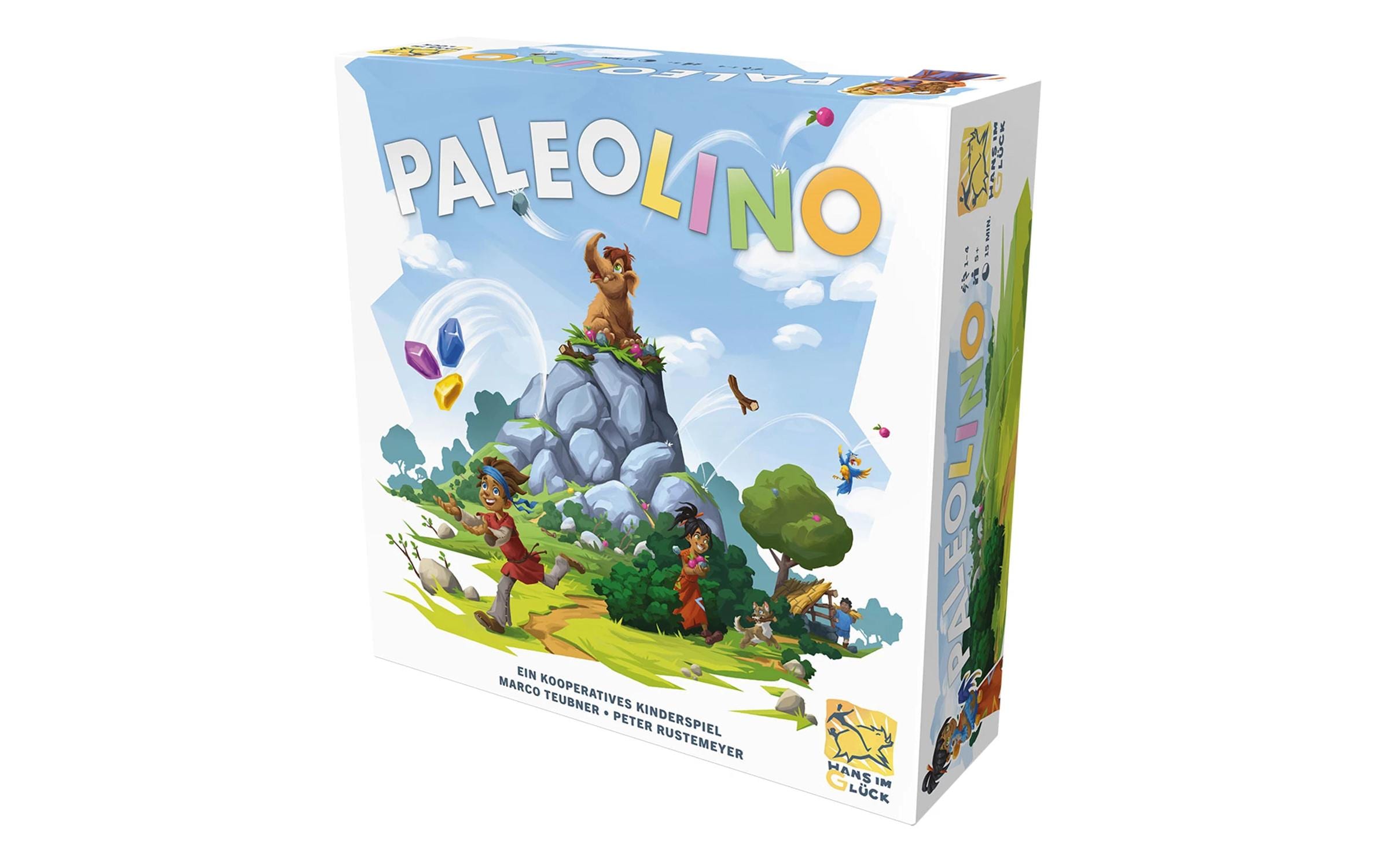 Hans im Glück Paleolino – Brettspiel, 1–4 Spieler, ab 5 Jahren, 15 Min., DE