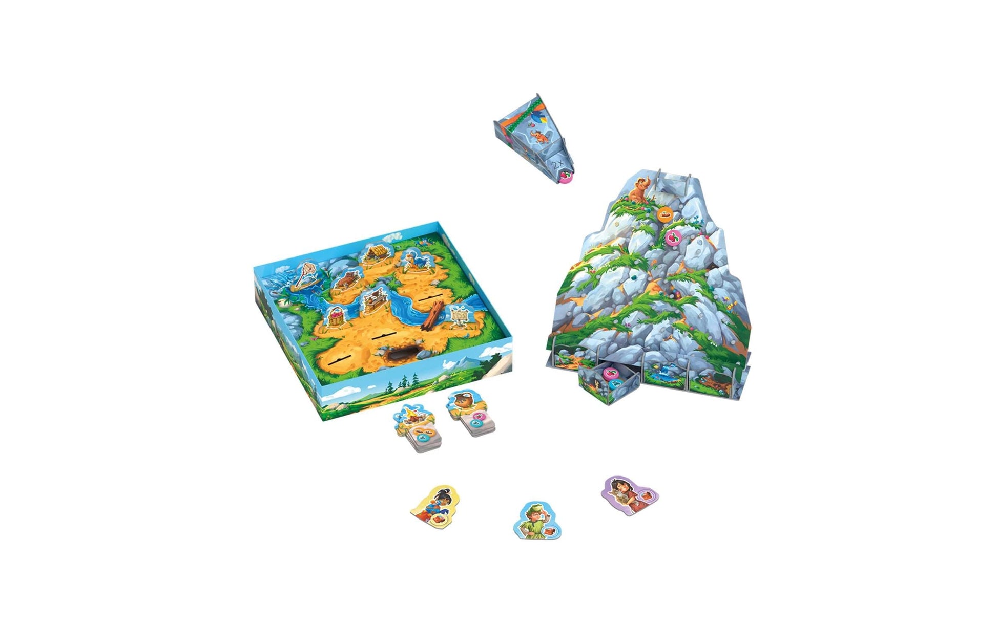 Hans im Glück Paleolino – Brettspiel, 1–4 Spieler, ab 5 Jahren, 15 Min., DE