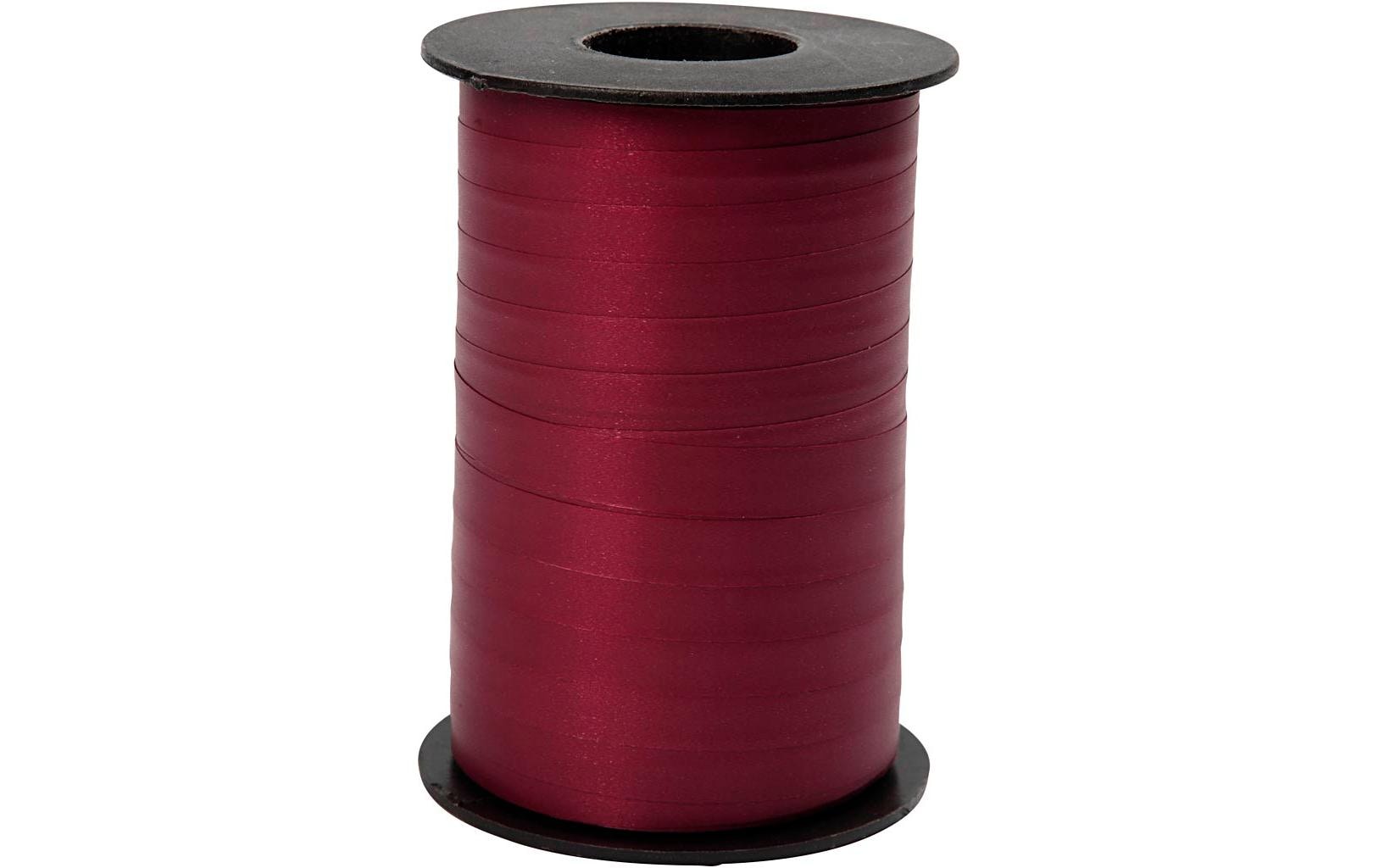 Creativ Company Geschenkband, Dunkelrot, 10 mm × 250 m