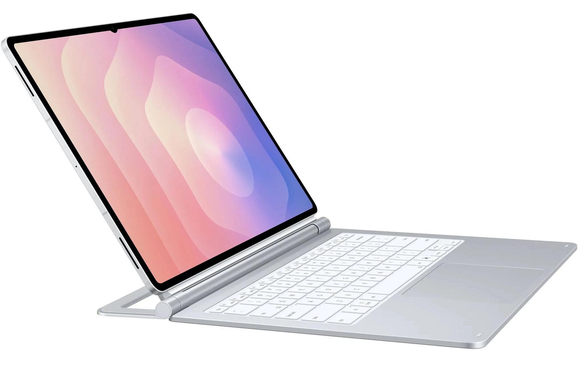 Samsung Docking-Tastatur mit Touchpad – Schere – Bluetooth – QWERTZ (CH) – Silber – für Tab S11 Ultra