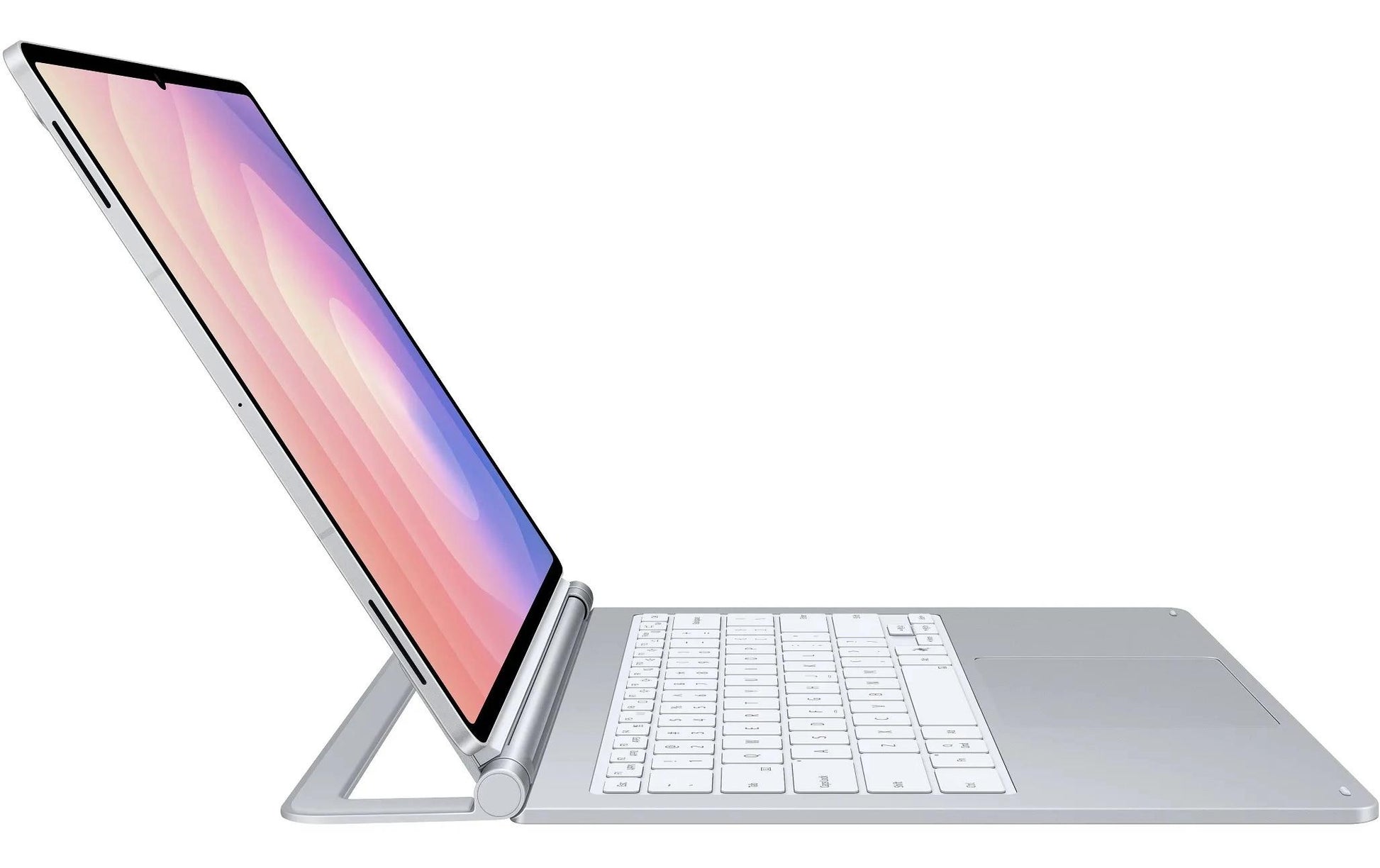 Samsung Docking-Tastatur mit Touchpad – Schere – Bluetooth – QWERTZ (CH) – Silber – für Tab S11 Ultra