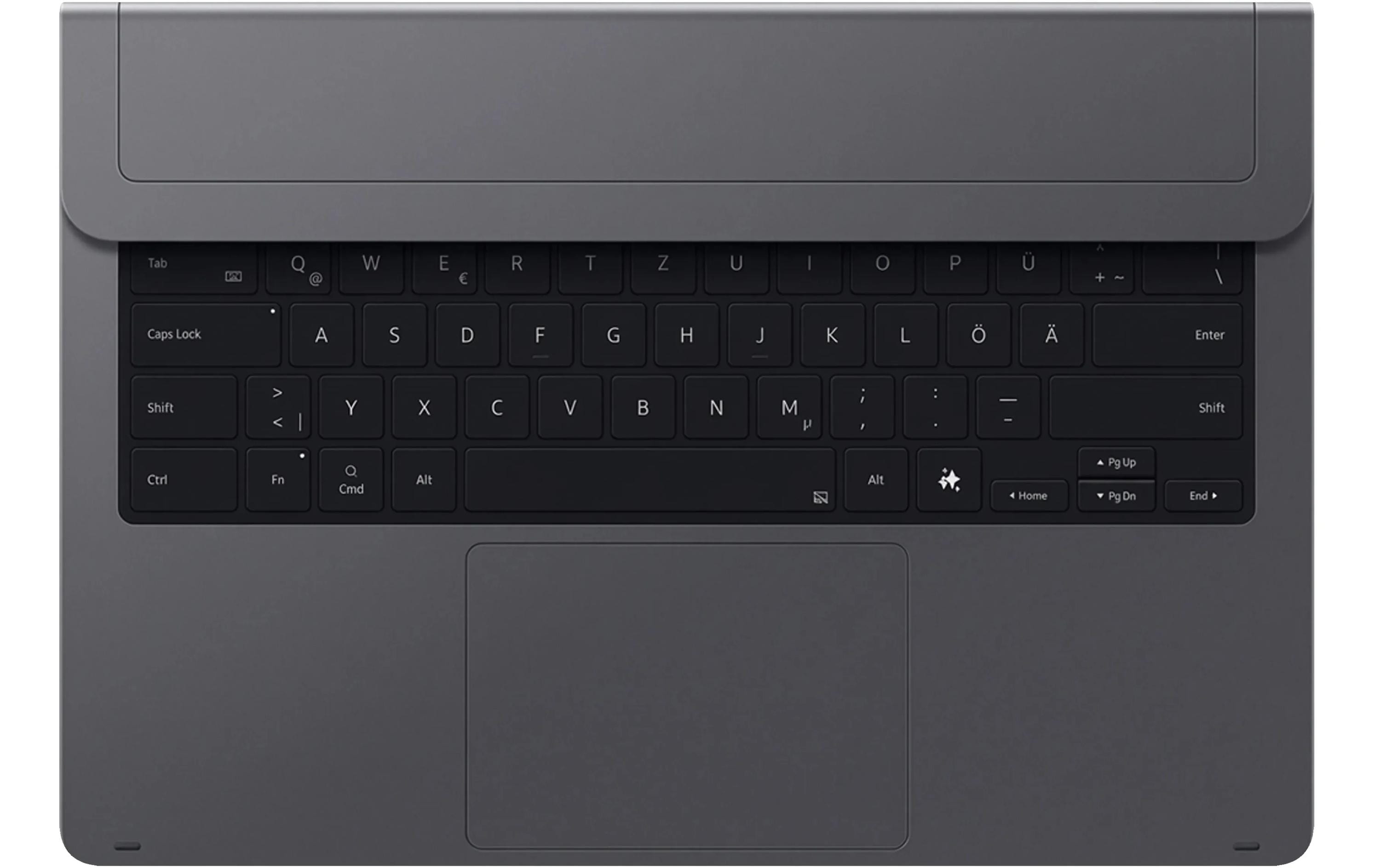 Samsung Tab S11 Ultra Keyb Pro – Tastatur – Bluetooth – mit Touchpad – QWERTZ (CH) – Grau