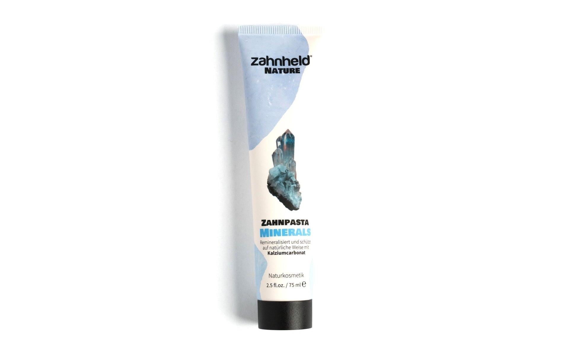 Zahnheld Zahnpasta Nature Minerals – mit Fluorid – 75 ml
