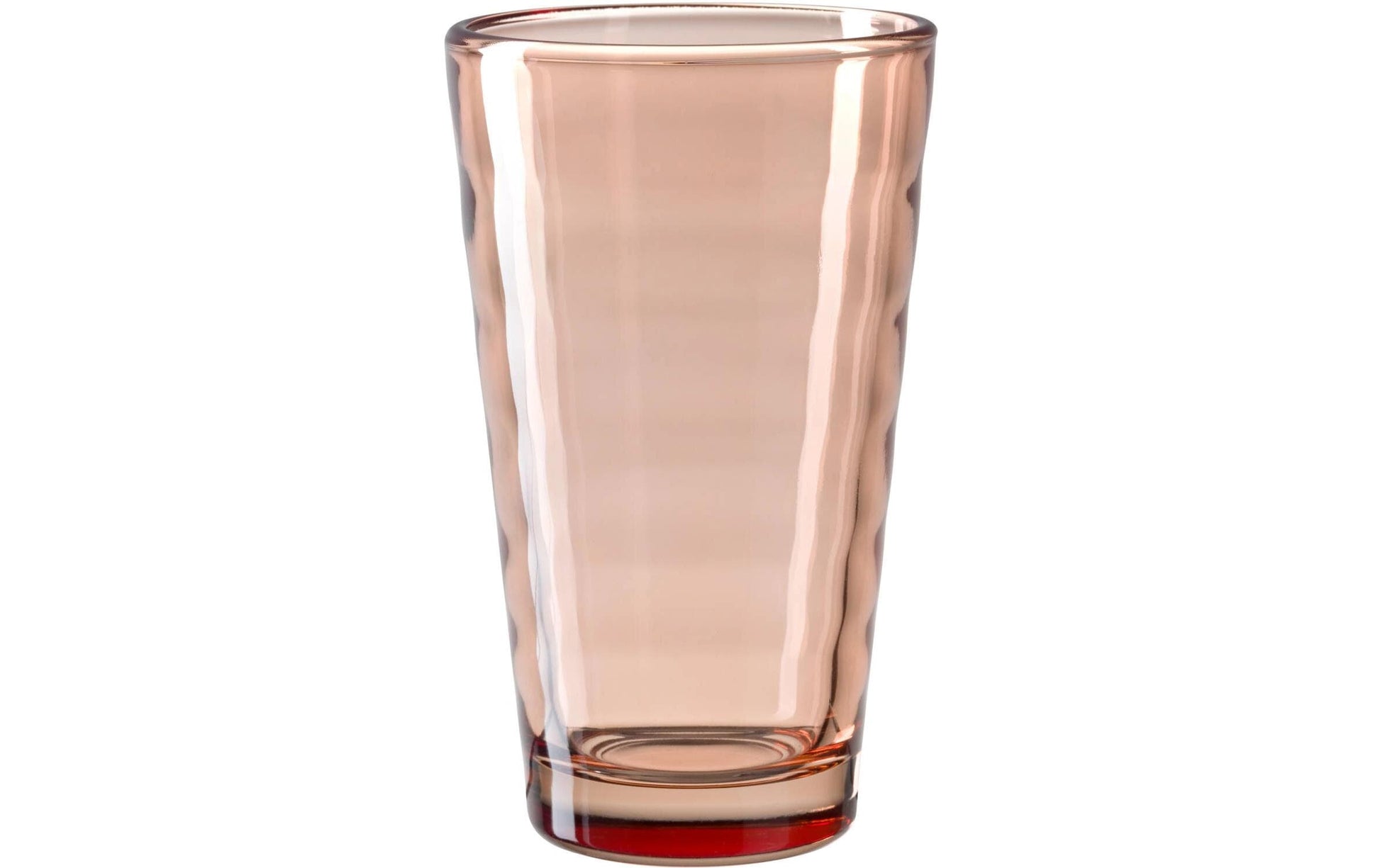 LEONARDO Trinkglas – 6er Set, 200 ml, Ø 8 cm, Glas, Rot