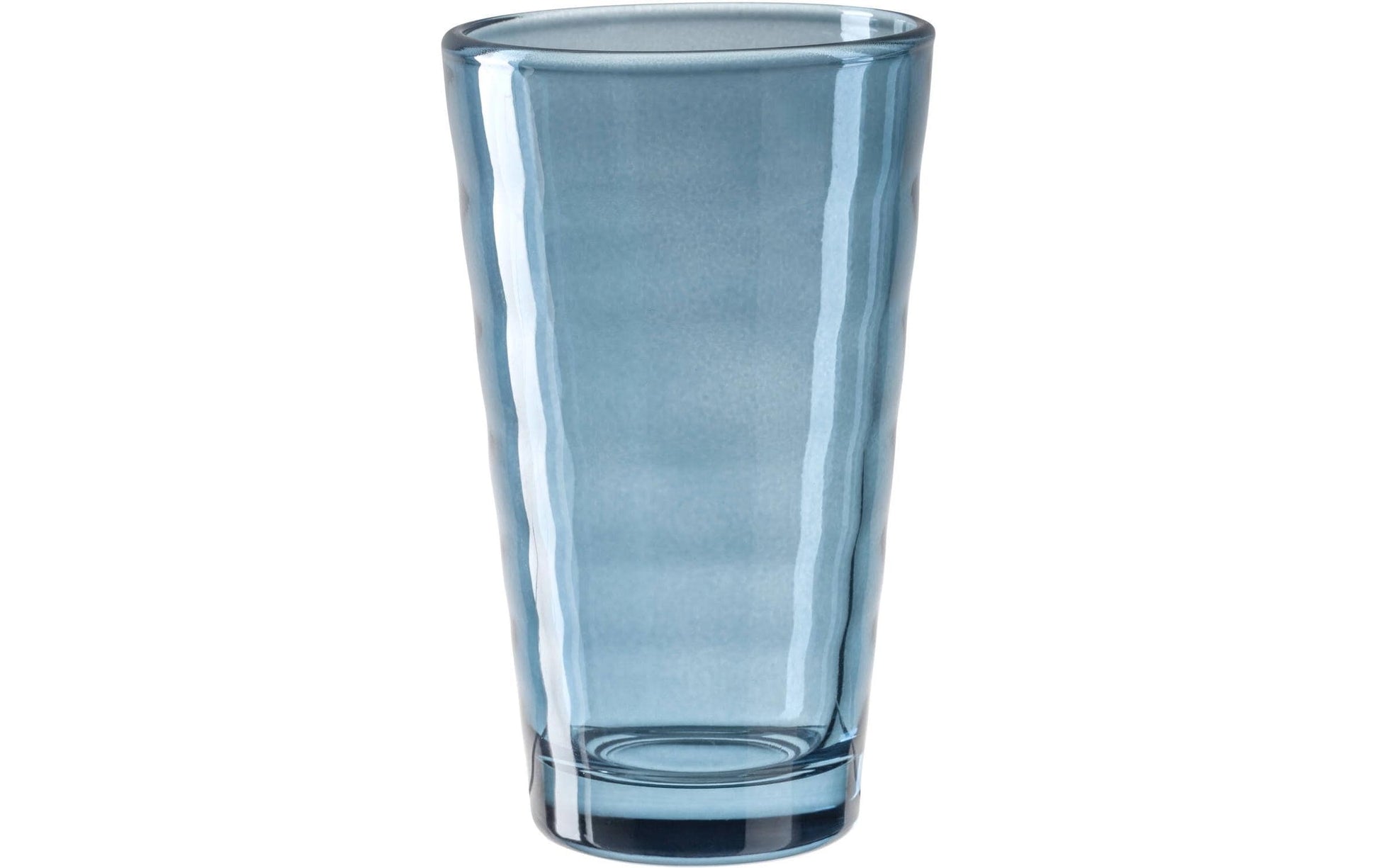 LEONARDO Trinkglas L Verso gondola – 6er Set, 200 ml, Ø 8 cm, H 13,2 cm, Glas, Blau
