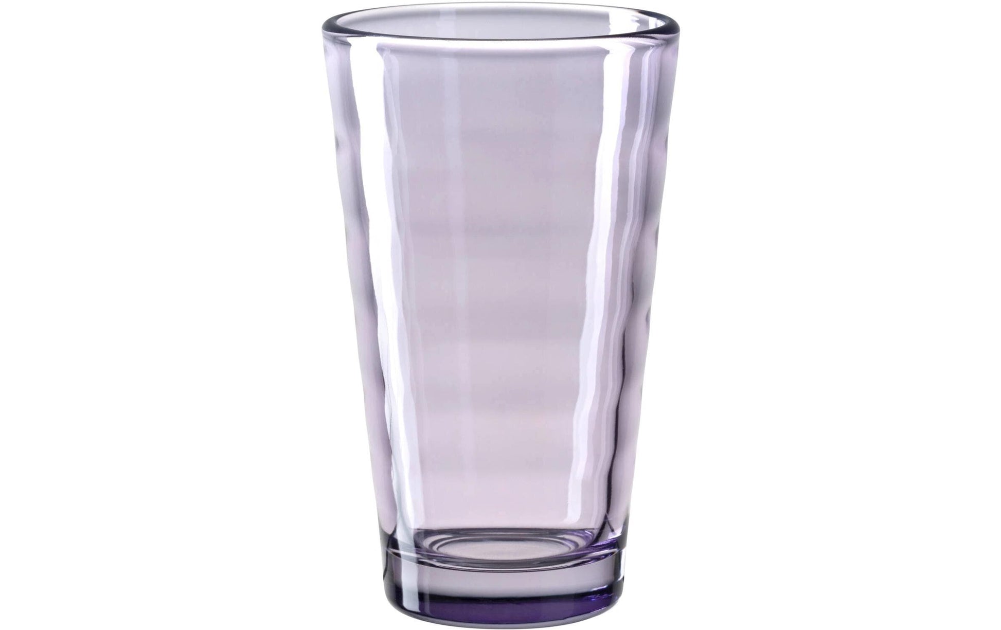 LEONARDO Trinkglas – 200 ml, Ø 8 cm, H 13,2 cm, Glas, Lavendel