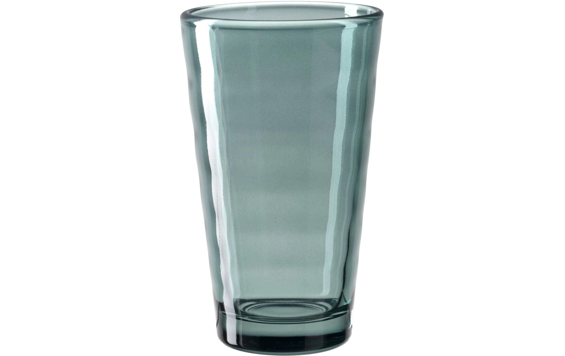 LEONARDO Trinkglas L Verso mare – 200 ml, Ø 8 cm, H 13,2 cm, Glas, Türkis