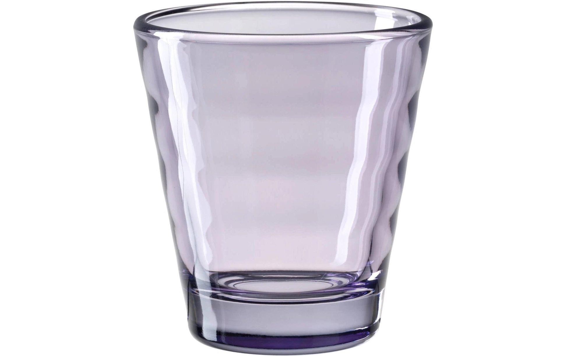 LEONARDO Trinkglas S Verso – 6er Set, 140 ml, Ø 8,0 cm, H 9,0 cm, Glas, Lavendel