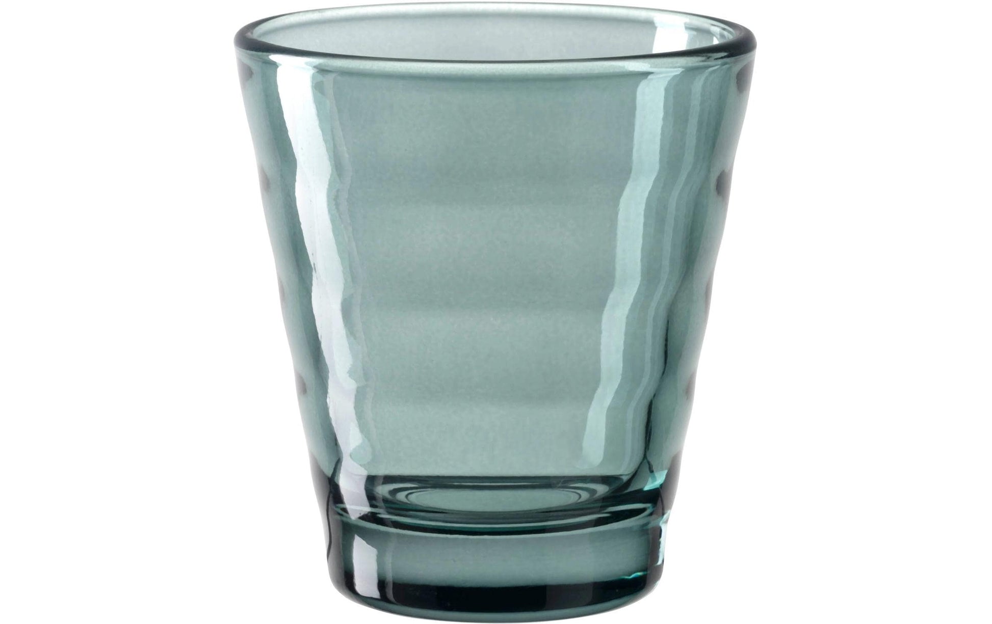 LEONARDO Trinkglas – 140 ml, Ø 8,0 cm, H 9,0 cm, Glas, Türkis