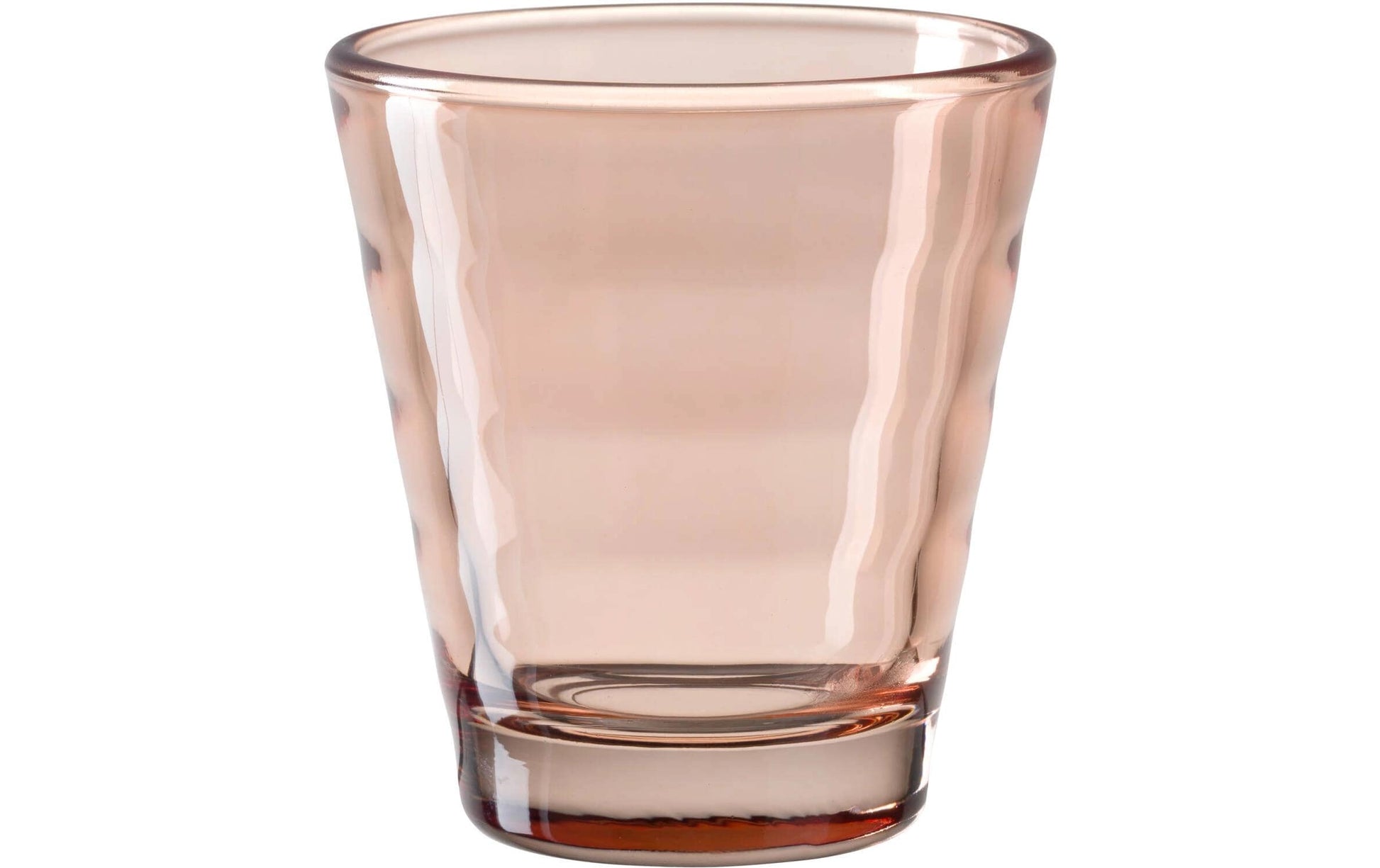 LEONARDO Trinkglas – 140 ml, Ø 8 cm, Glas, Orange
