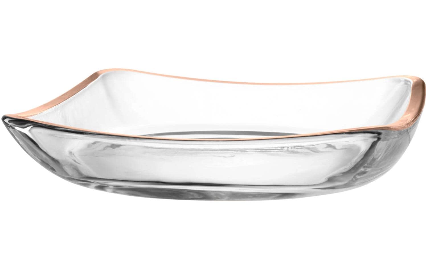 LEONARDO Speiseteller Piazza – 19,6 × 4,0 cm, Glas, Orange