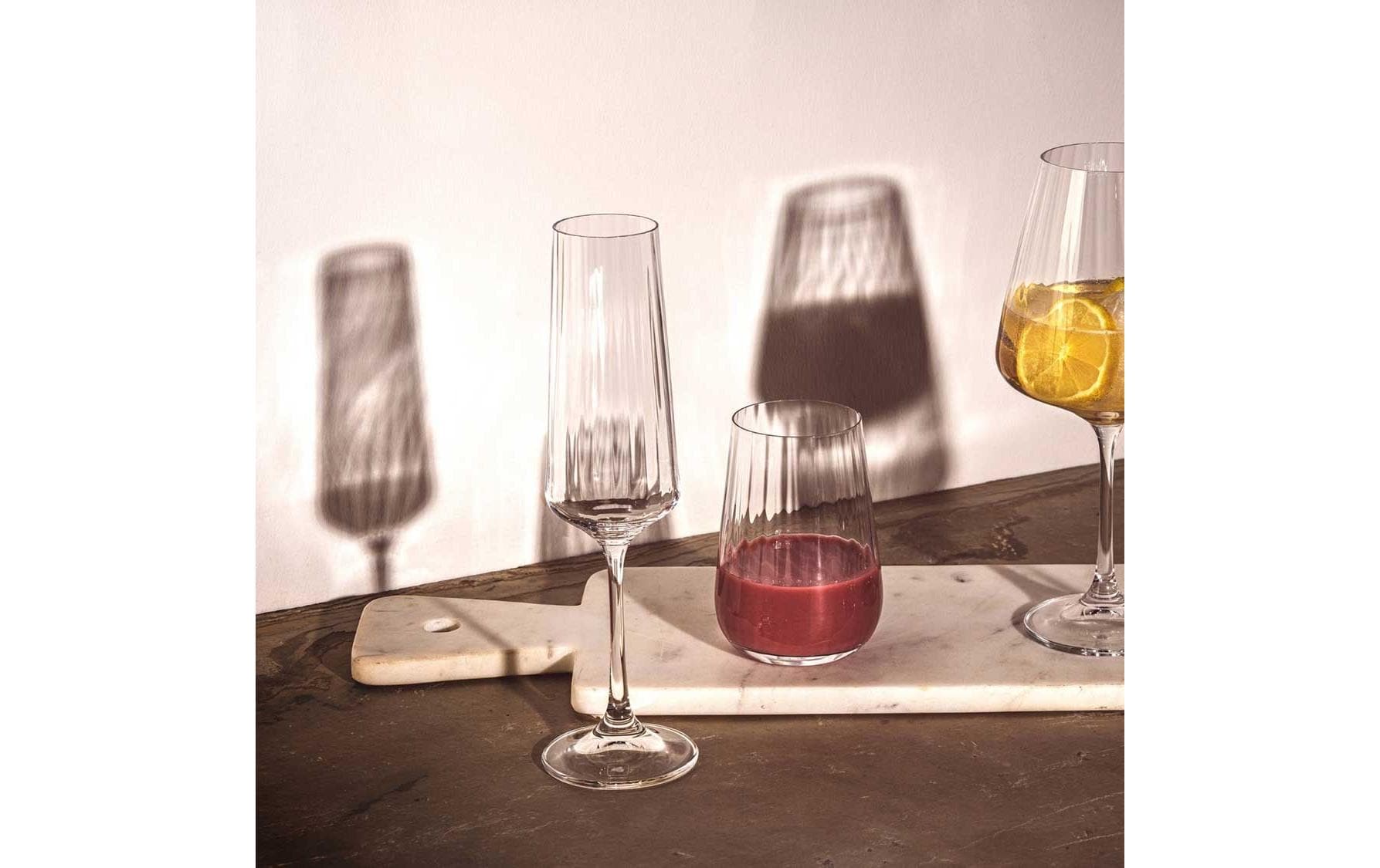 LEONARDO Paolo Sektglas – 180 ml, Ø 6,7 cm, H 23,8 cm, Glas, Transparent