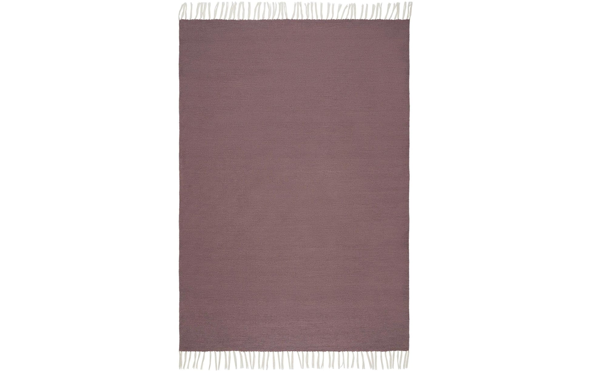 Urbanara Teppich Udaka – 90 × 130 cm, Taupe, 100% recyceltes Polyester