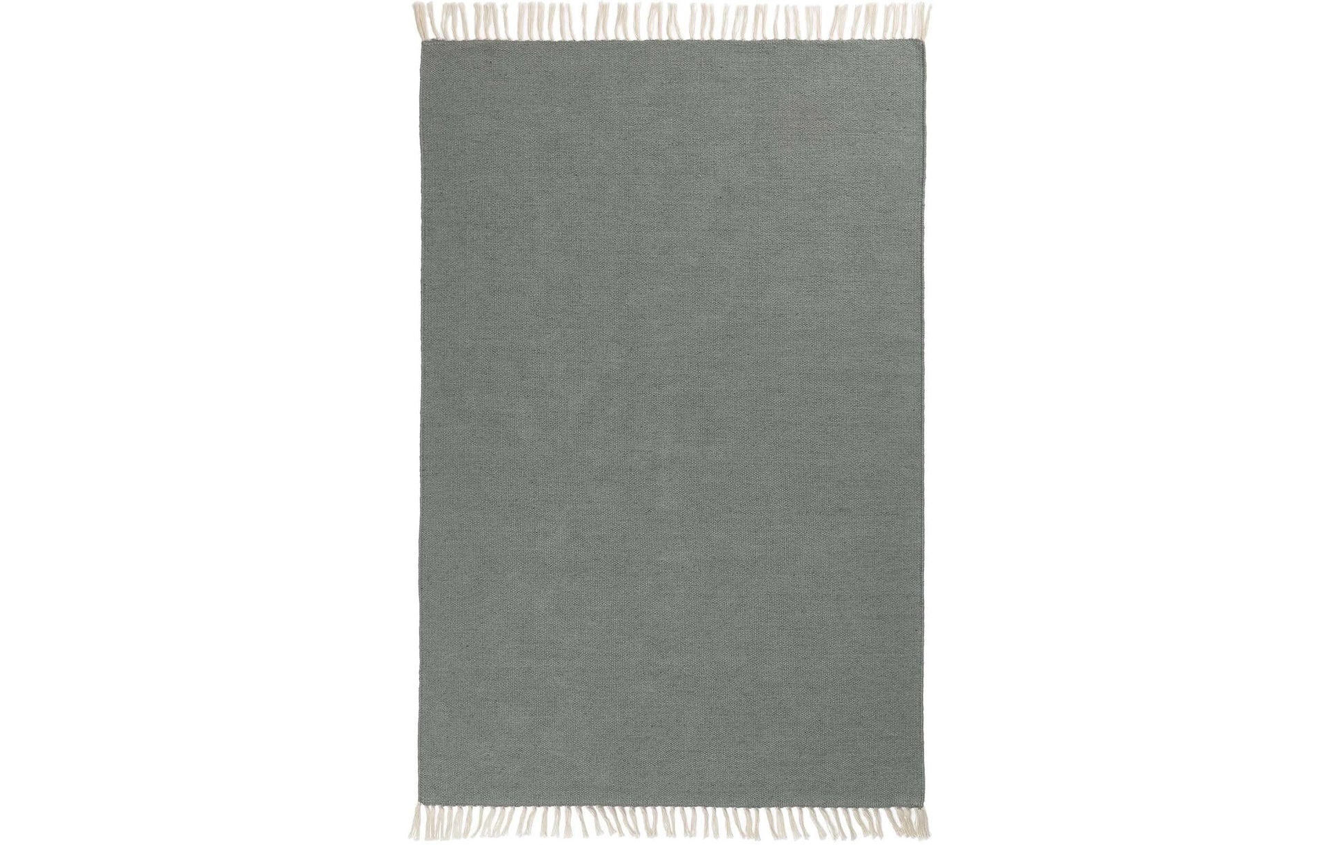 Urbanara Beistelltisch – 90 × 130 cm – Kunststoff & recyceltes PET – Grün